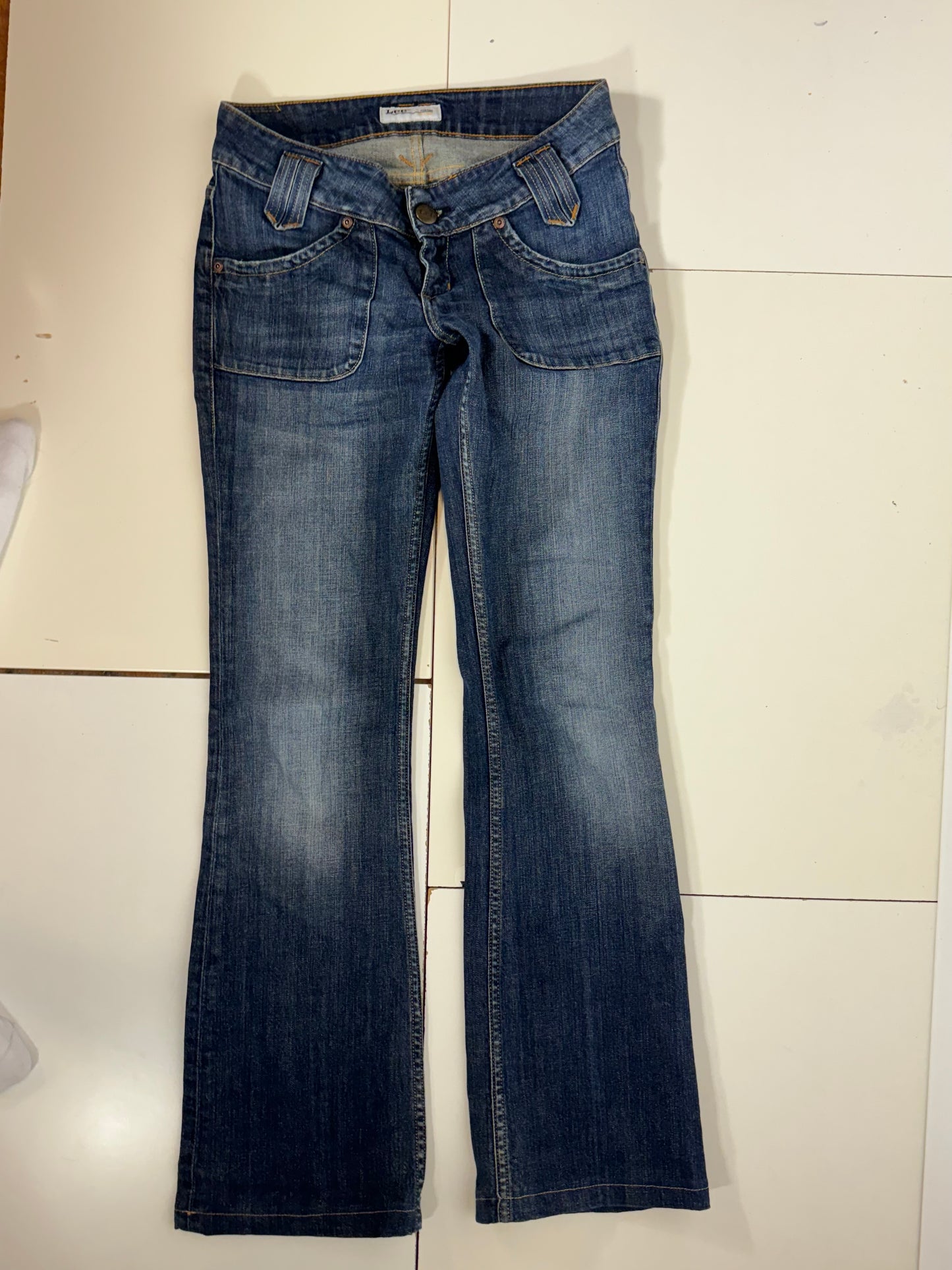 Lågmidjade jeans stl: S