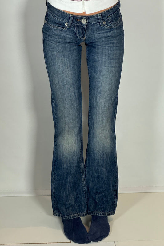 Lågmidjade jeans stl: XXS