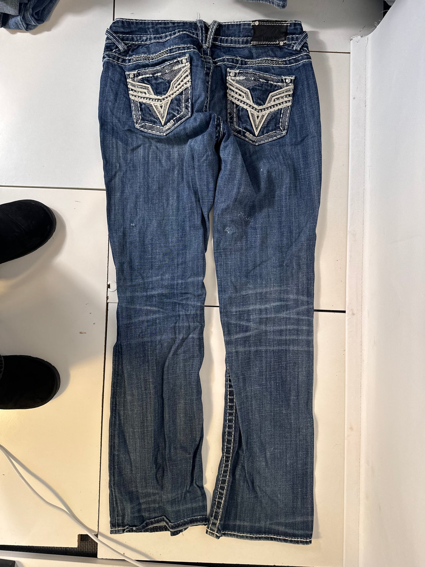 Lågmidjade jeans stl: M