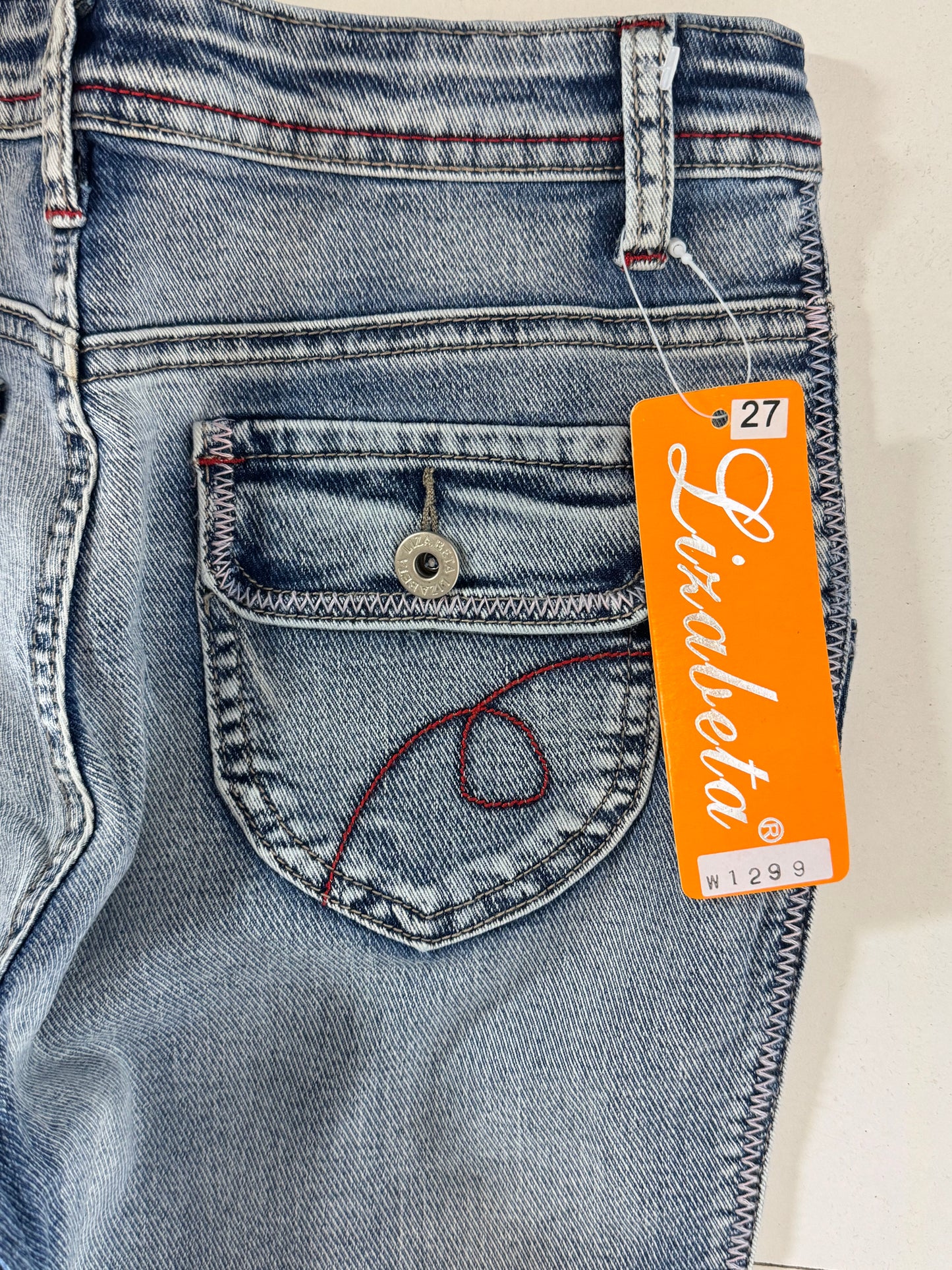 Utsvängda jeans stl: XS