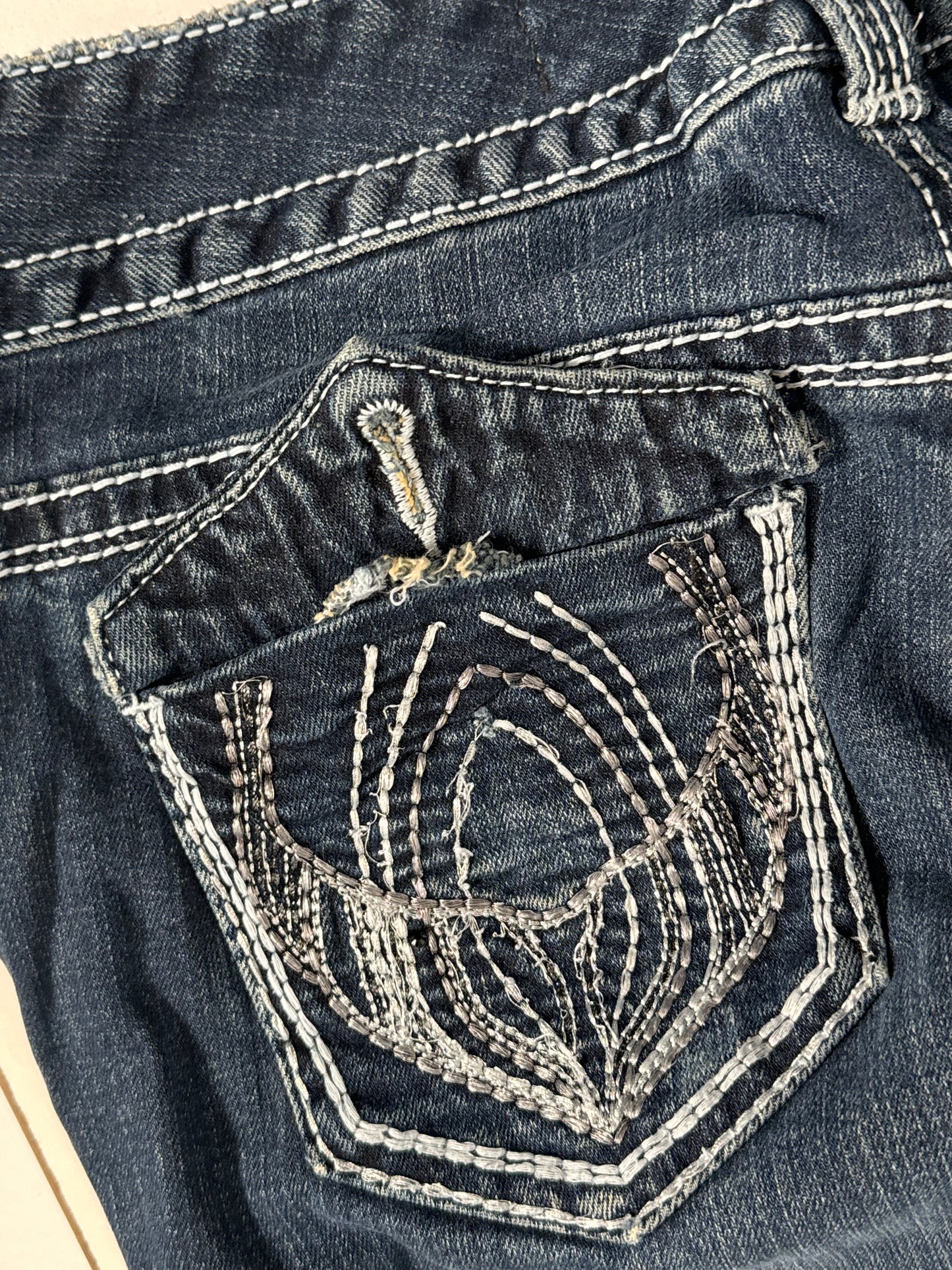 Lågmidjade jeans stl: S
