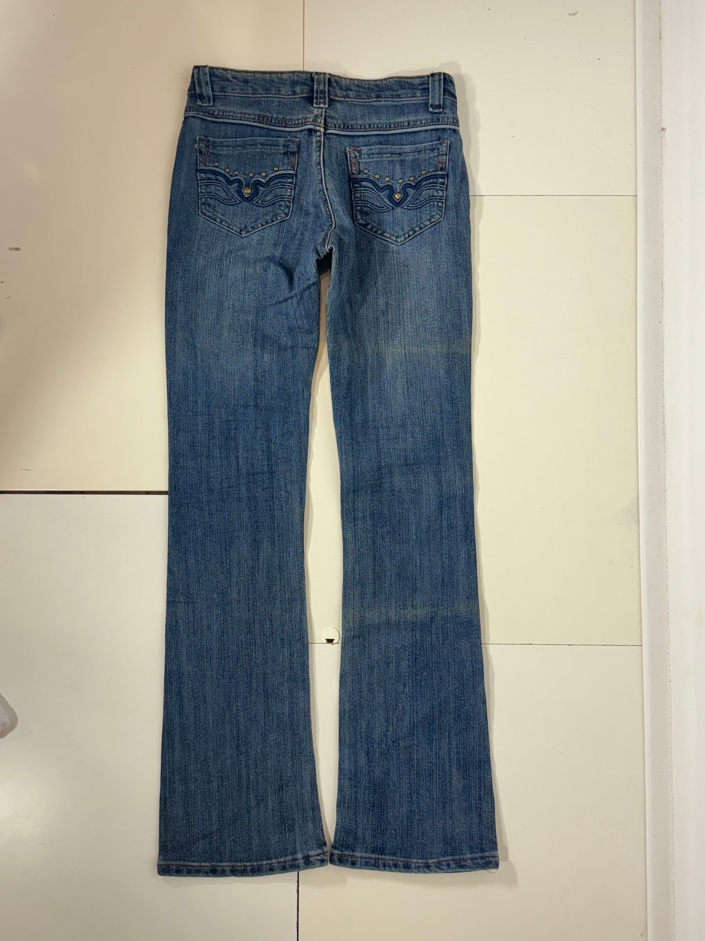 Lågmidjade jeans stl: XXXS