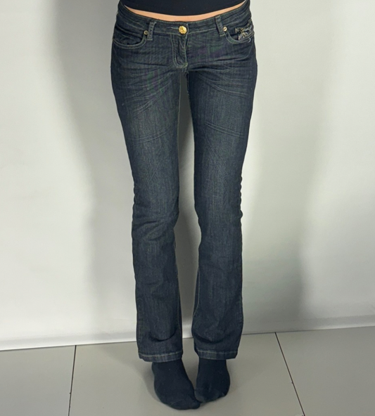 Lågmidjade jeans–stl: XXS