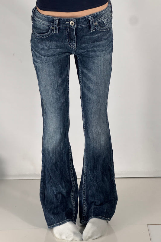 Lågmidjade jeans stl: S/M