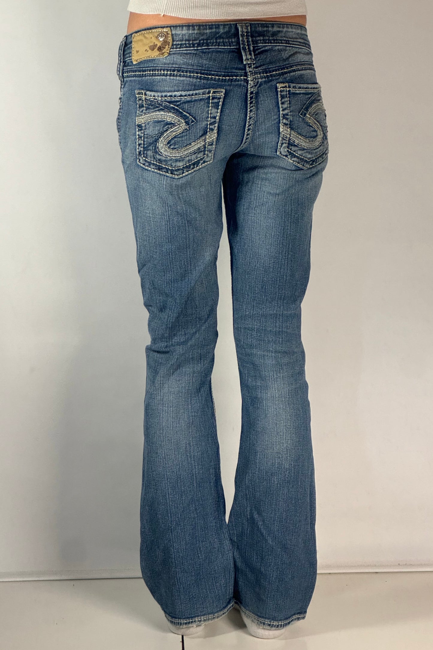 Lågmidjade jeans stl: XS