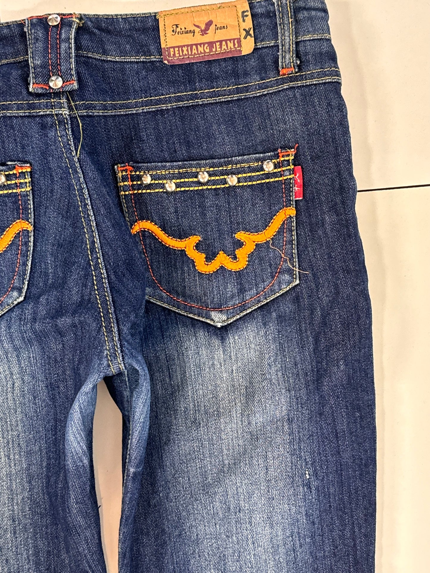 Lågmidjade jeans stl: