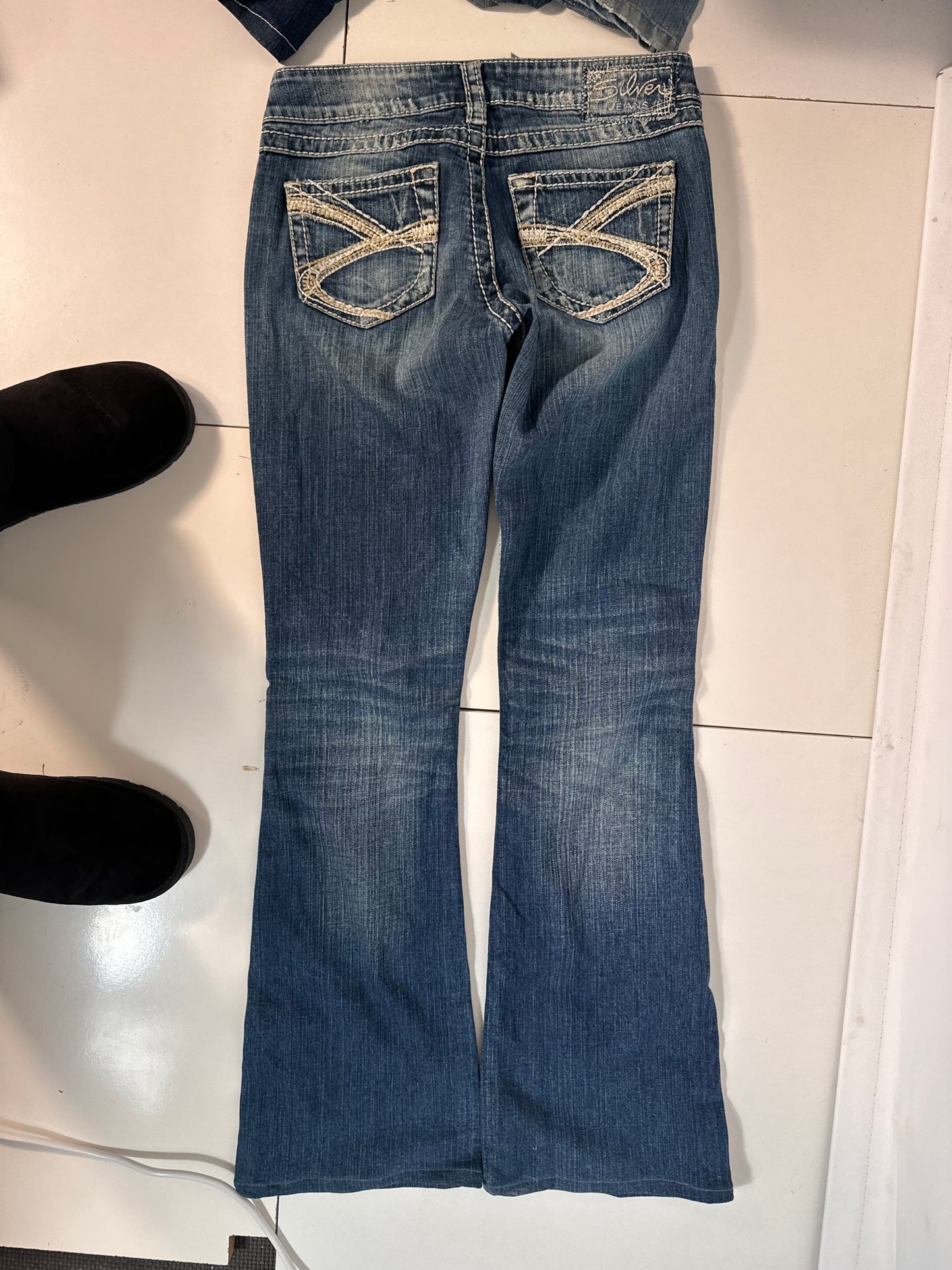 Lavtaljede jeans str: XS