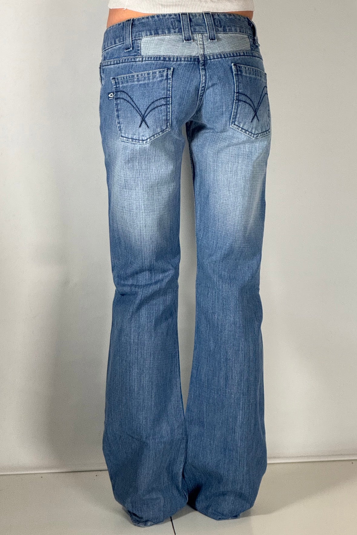 Lågmidjade jeans stl: XS/S (W29/L34)
