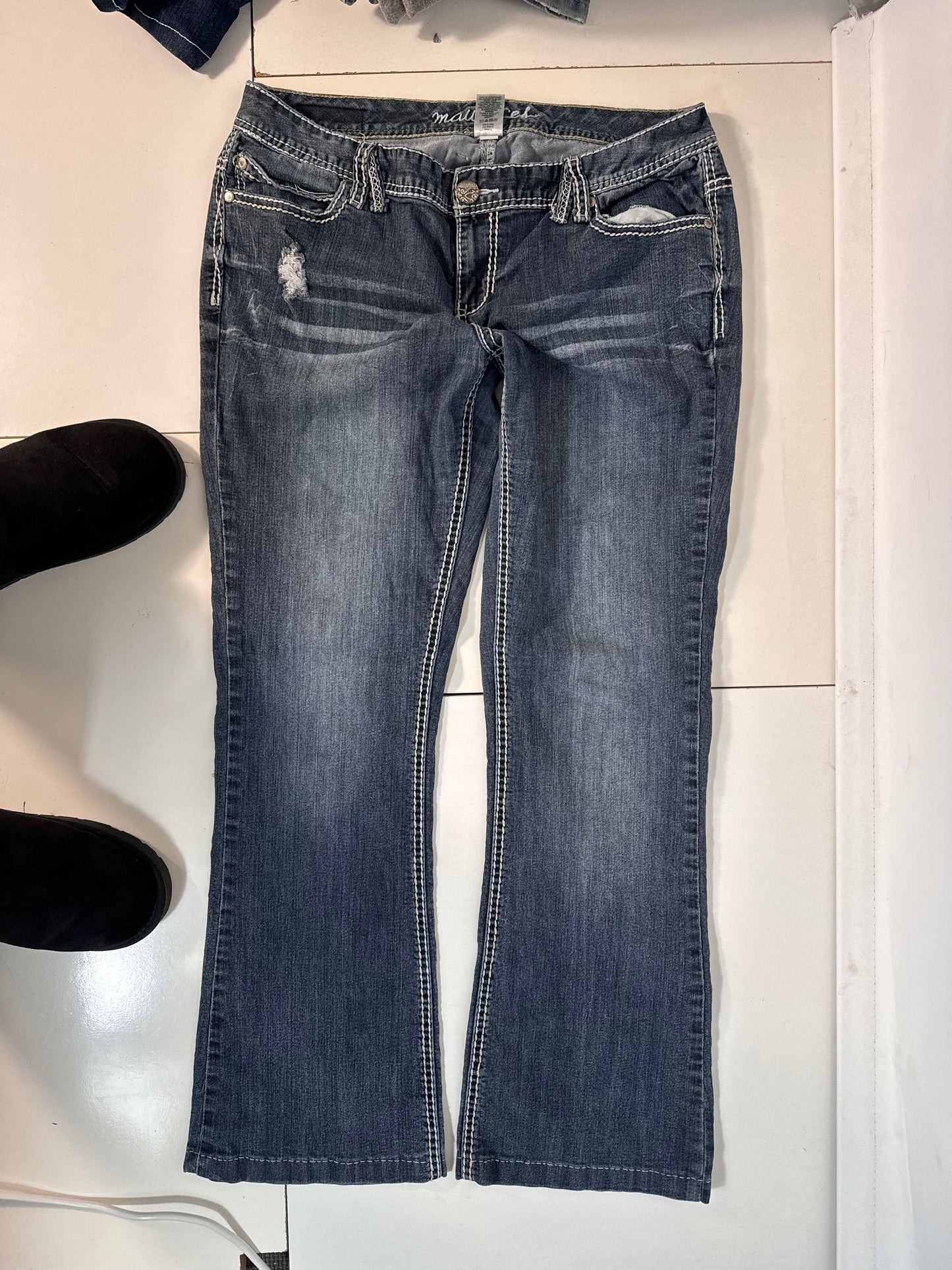 Lågmidjade jeans stl: M