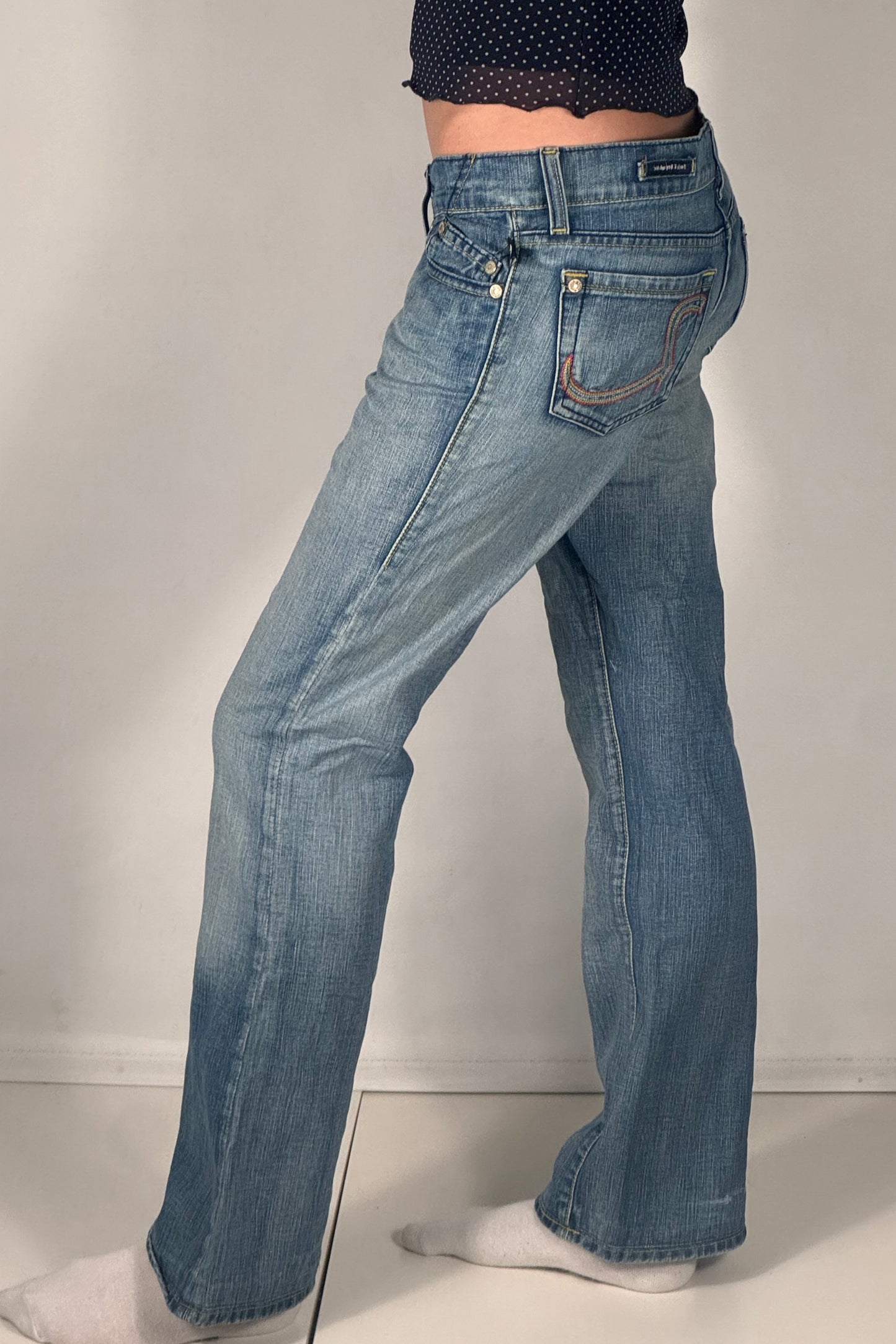 Lågmidjade jeans stl: XS/S