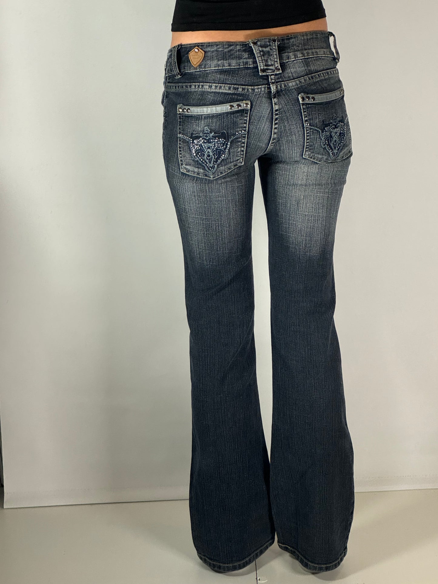 Lågmidjade jeans stl: XS