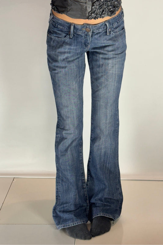 Lågmidjade jeans stl: S