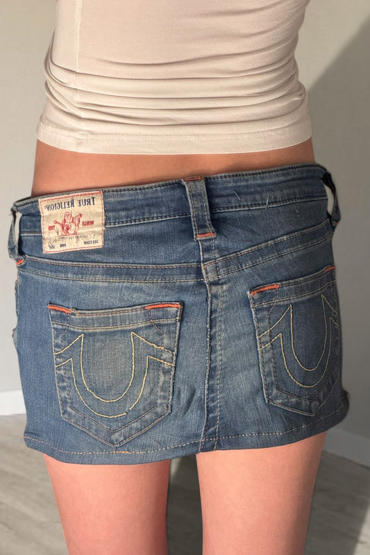 True religion kjol stl: XS/S