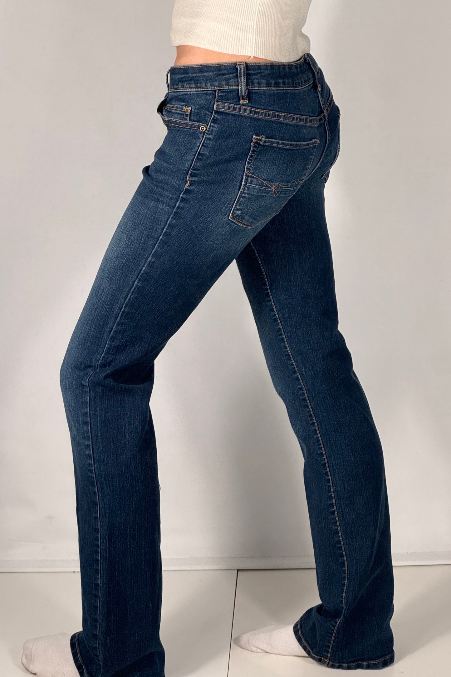 Lågmidjade jeans stl: S