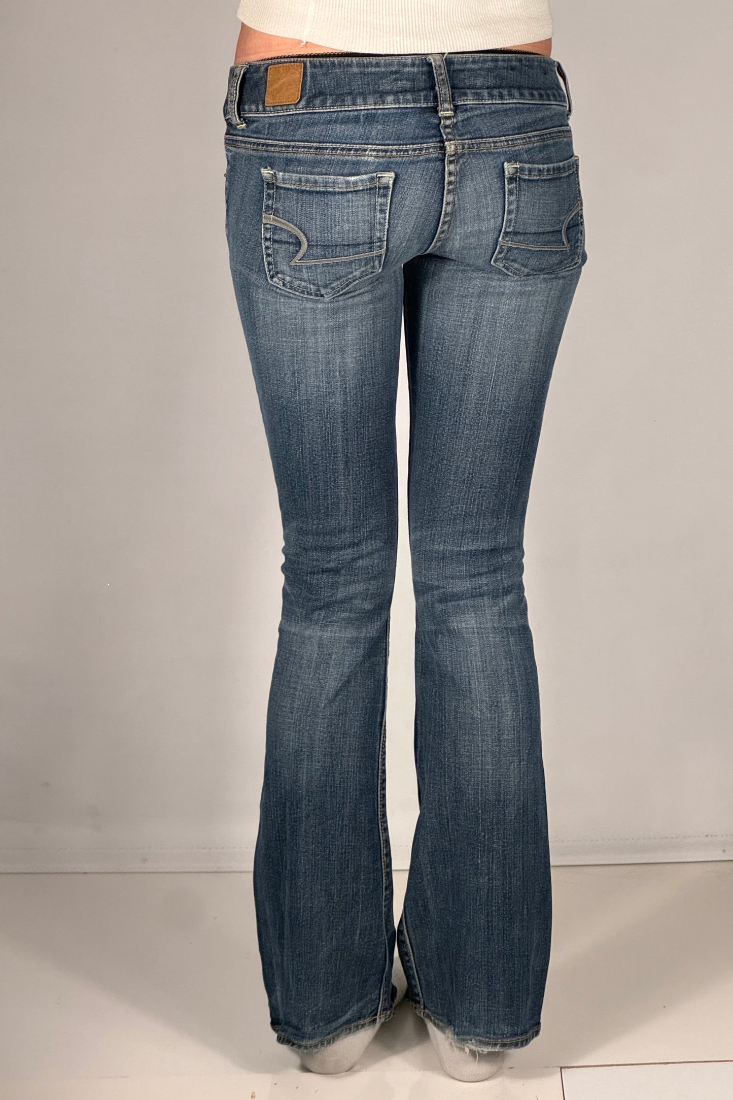 Lavt-sittende jeans str: XS