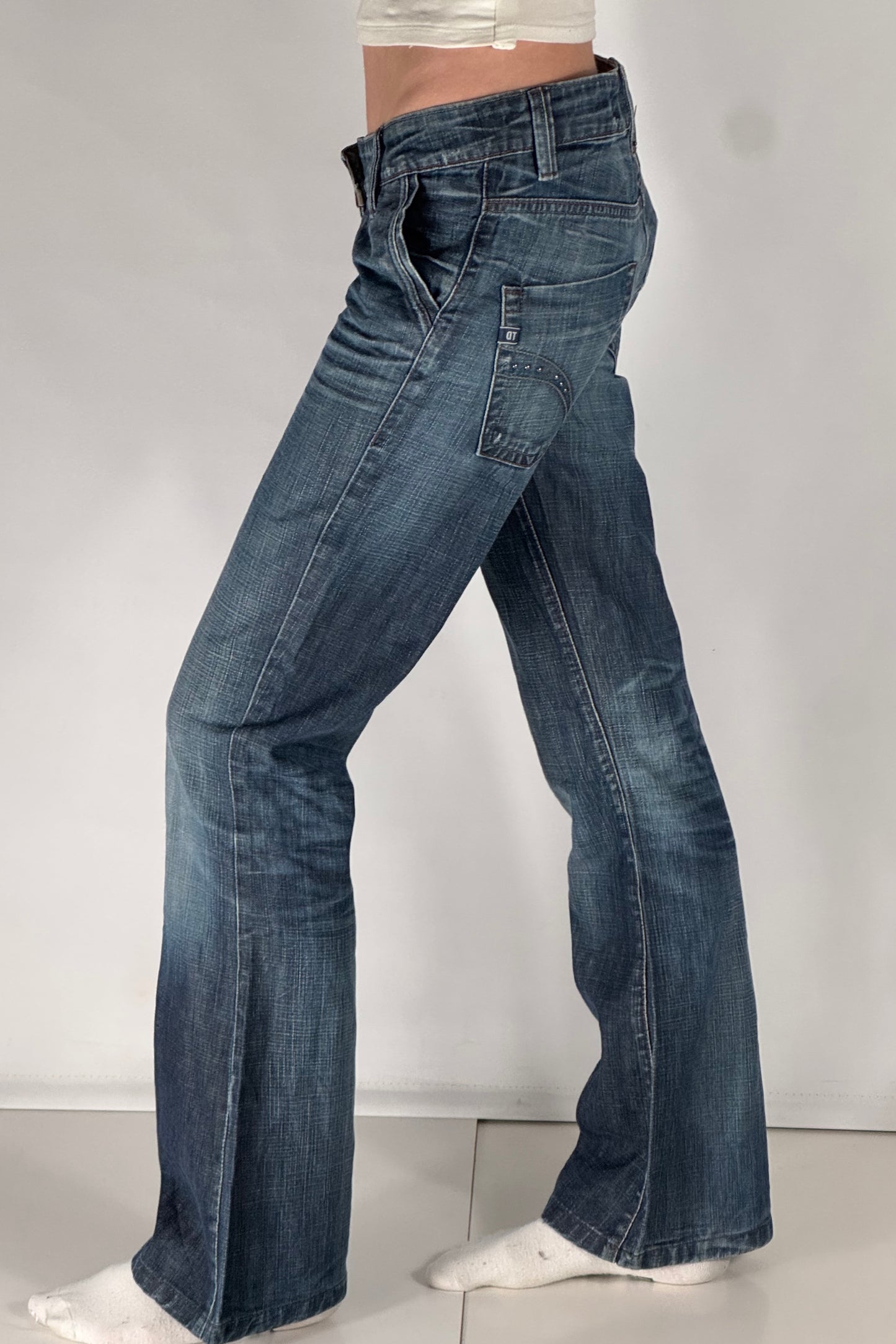 Lågmidjade jeans stl: XS/S