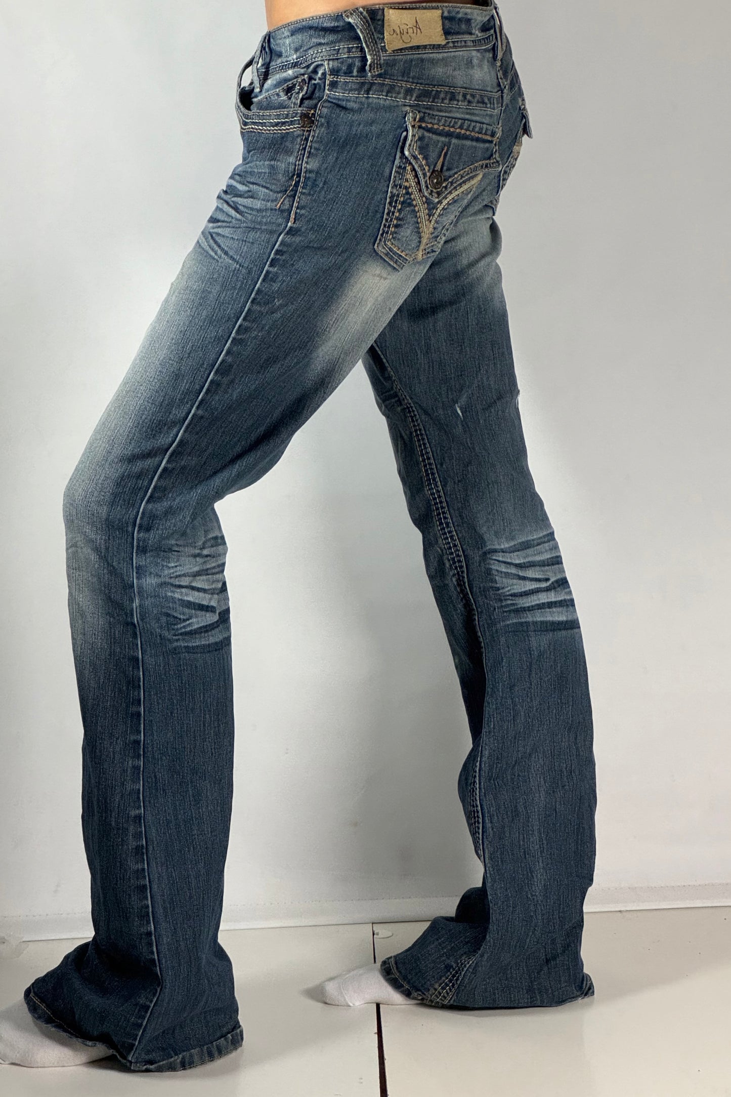 Lågmidjade jeans stl: S