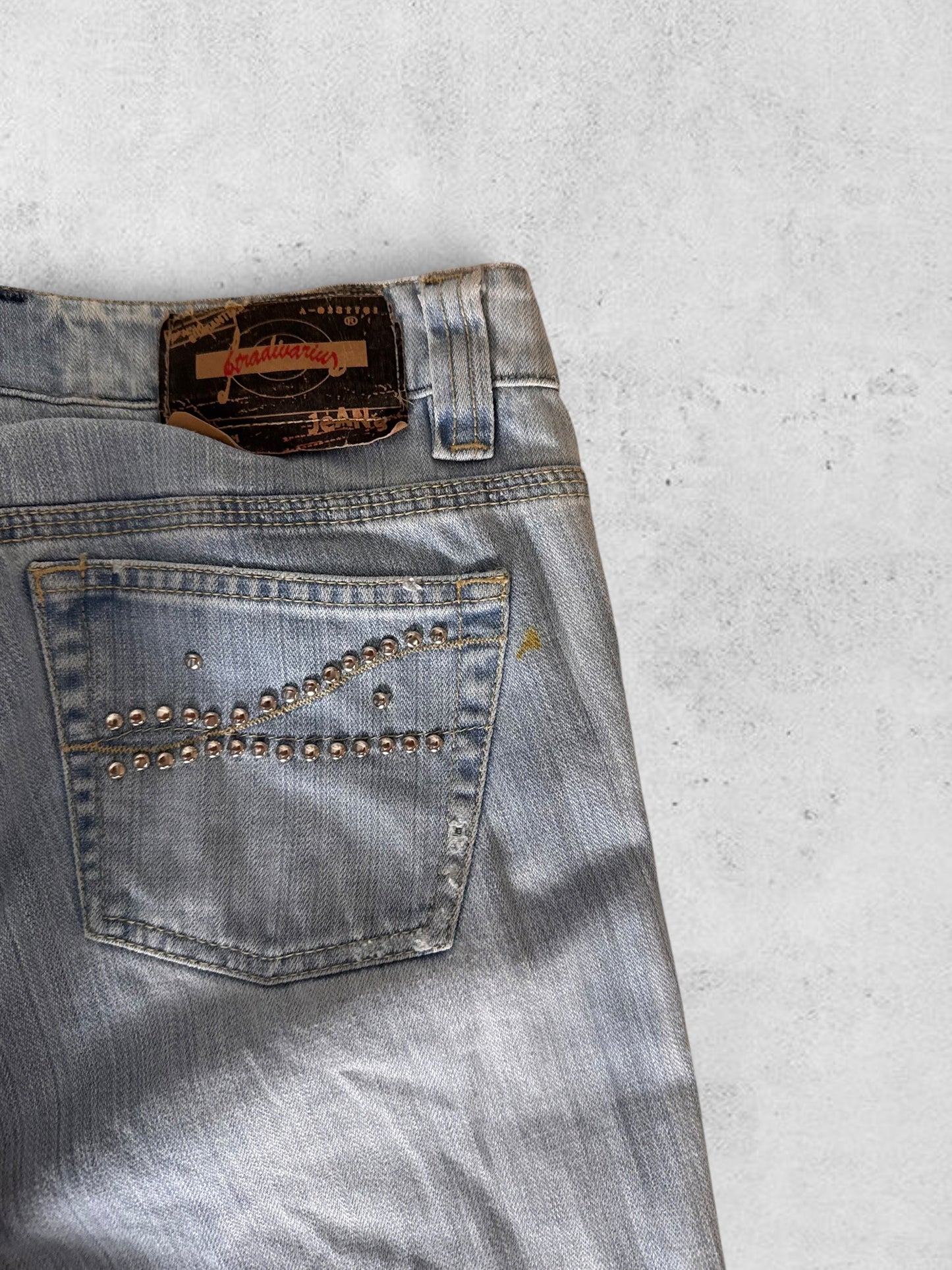 Lågmidjade jeans stl: S
