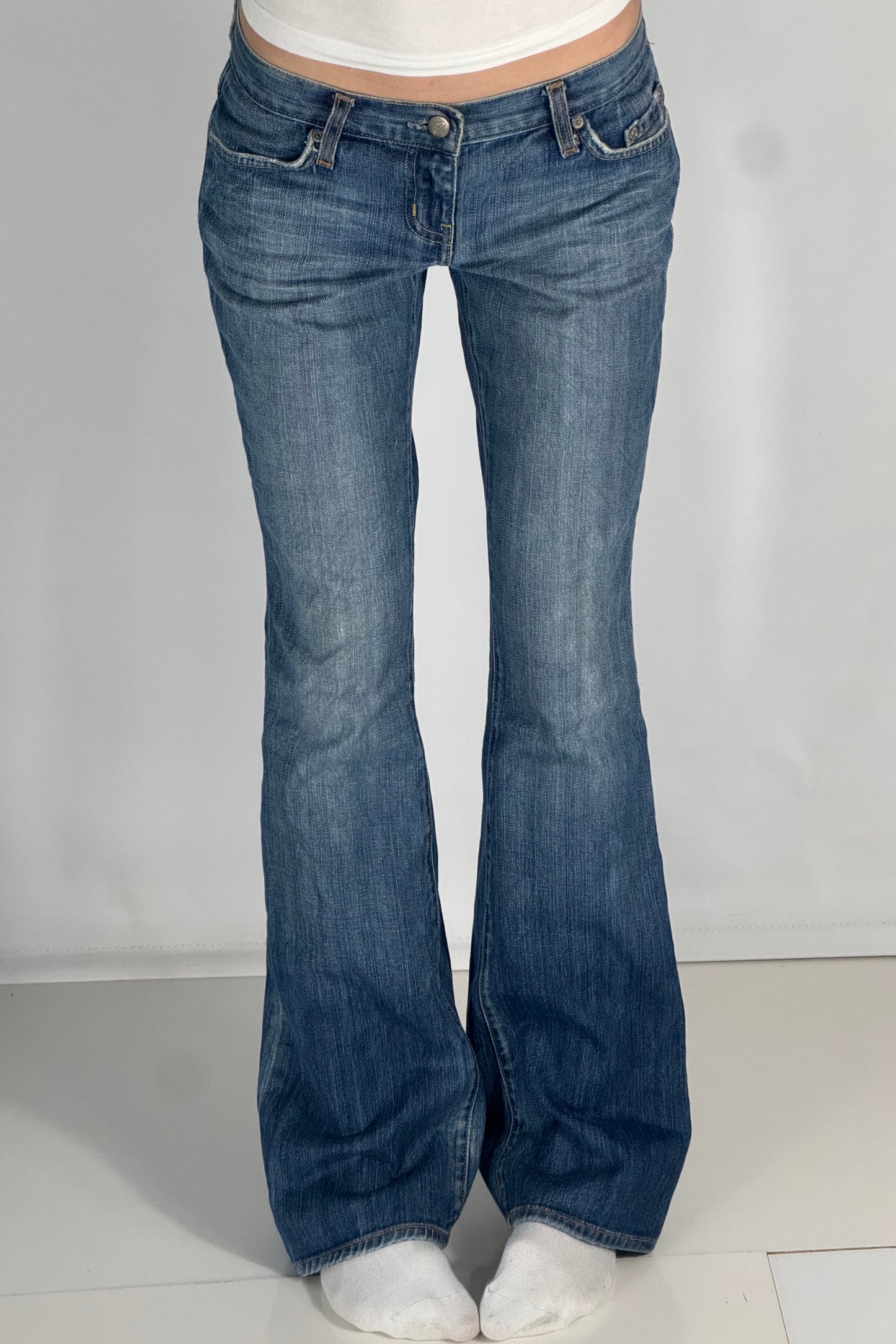 Lågmidjade jeans stl: XS
