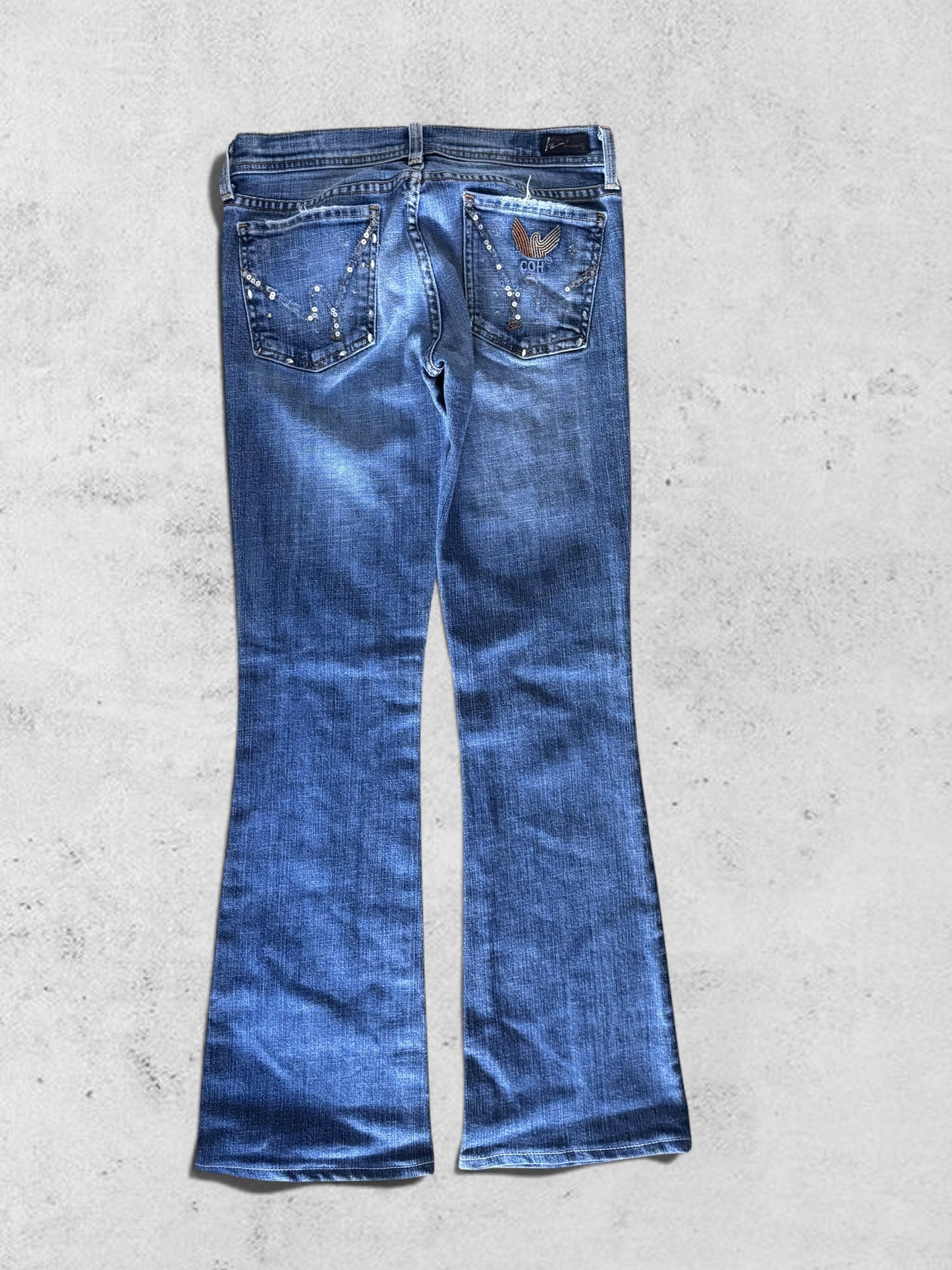 Lågmidjade jeans stl: XS