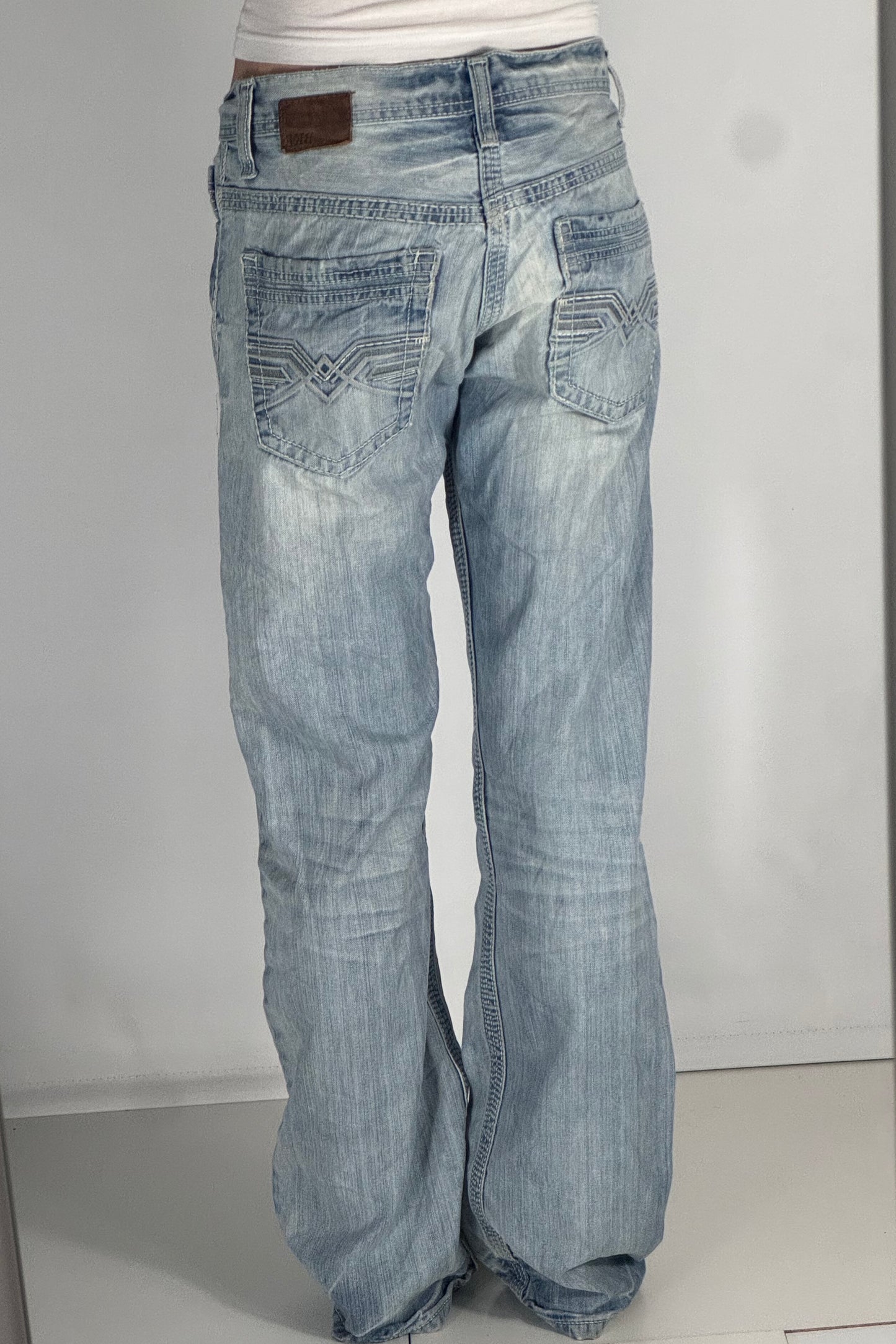 Lågmidjade jeans stl: S