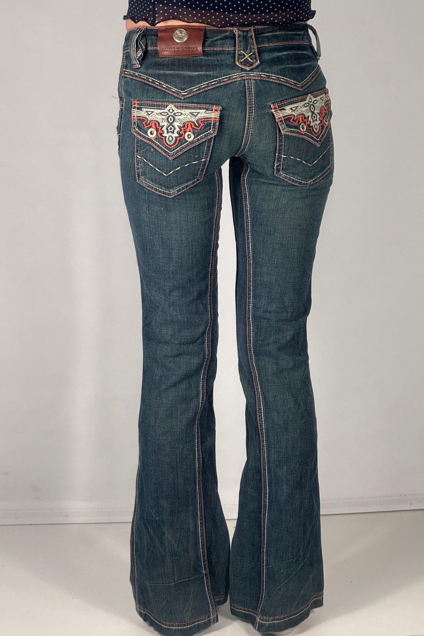 Lågmidjade jeans stl: XXS
