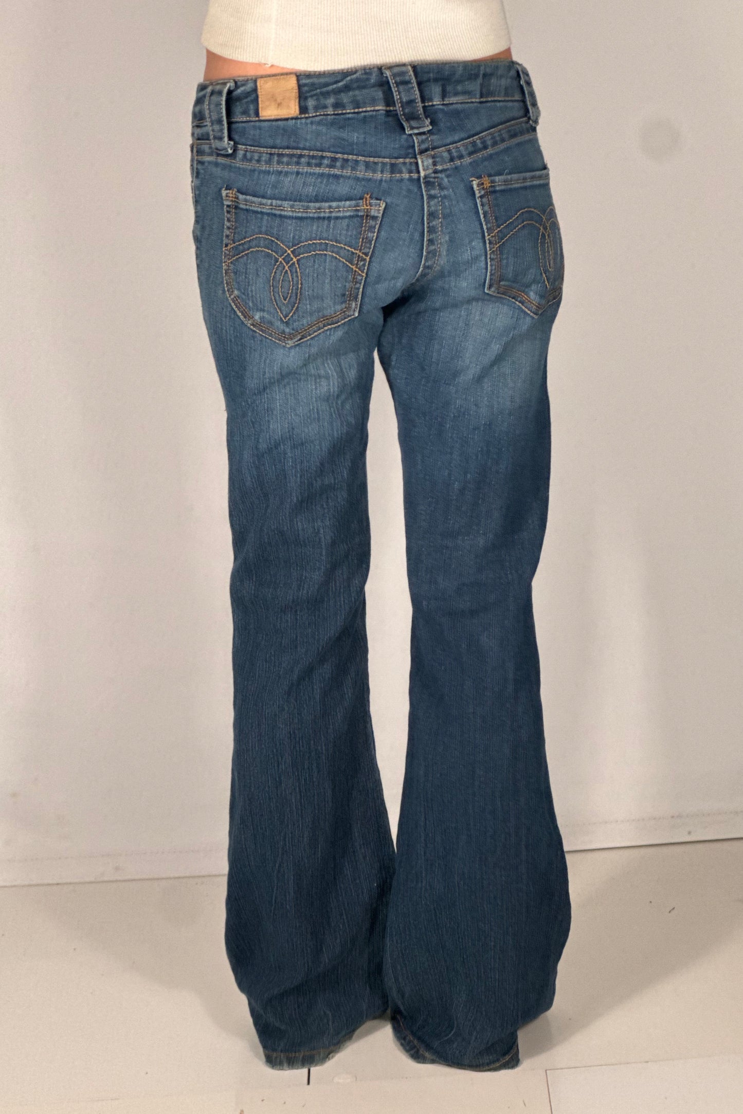 Lågmidjade jeans stl: S