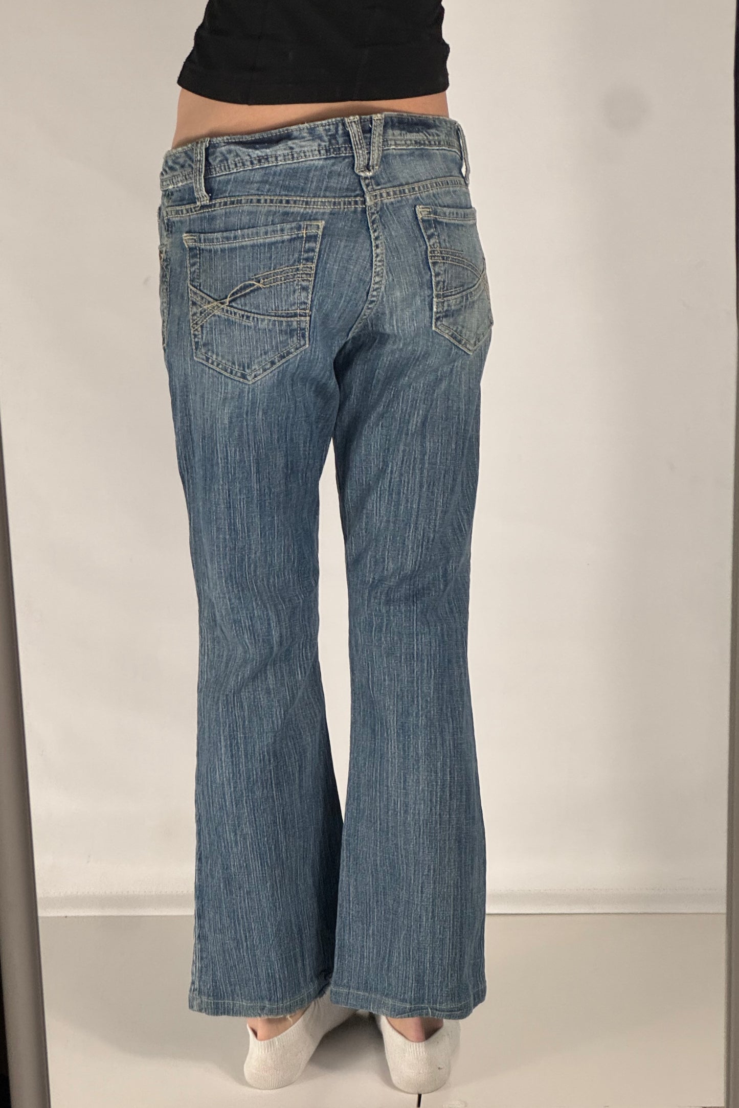 Lågmidjade jeans stl: M