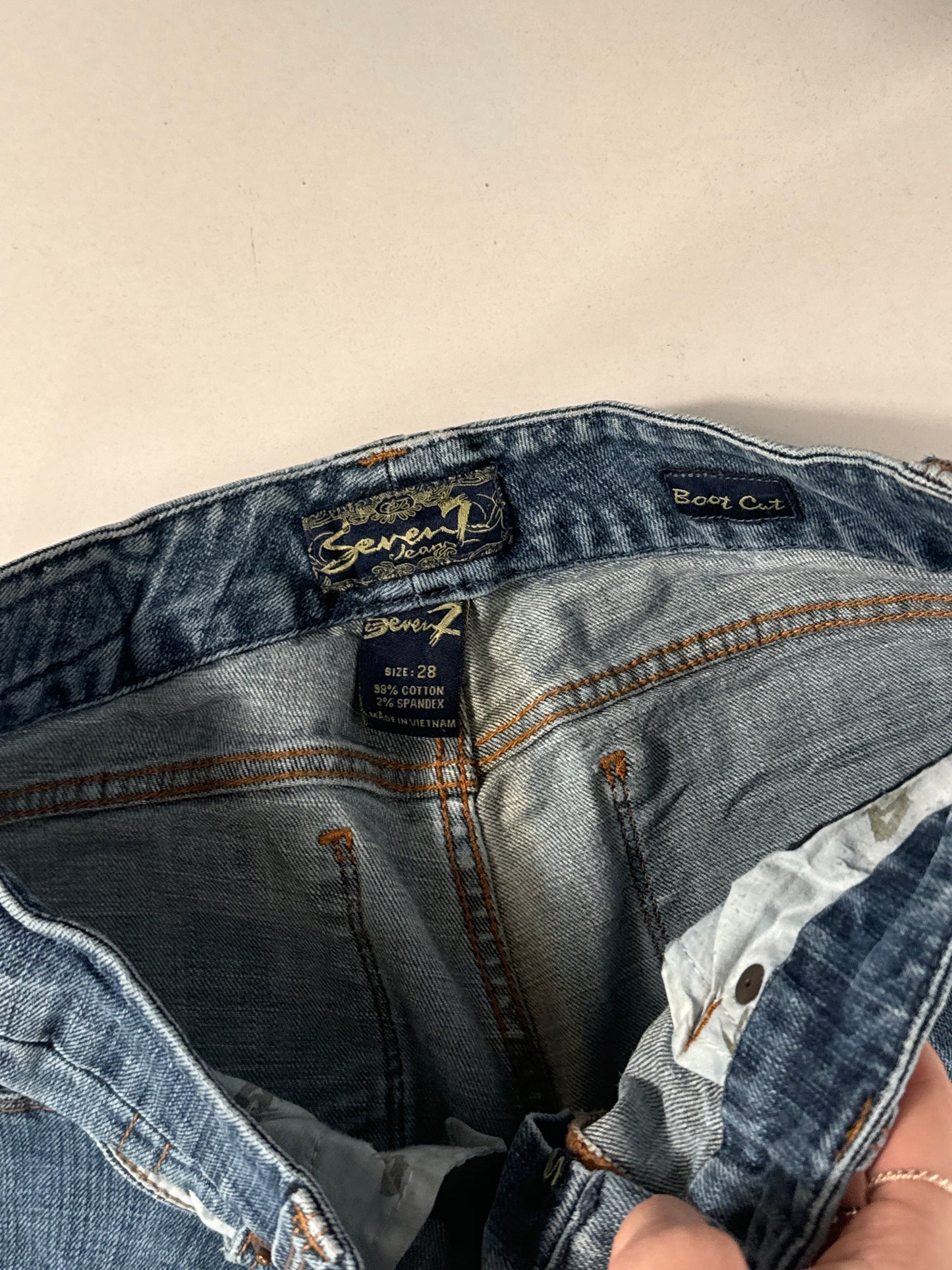 Lågmidjade jeans stl: XS