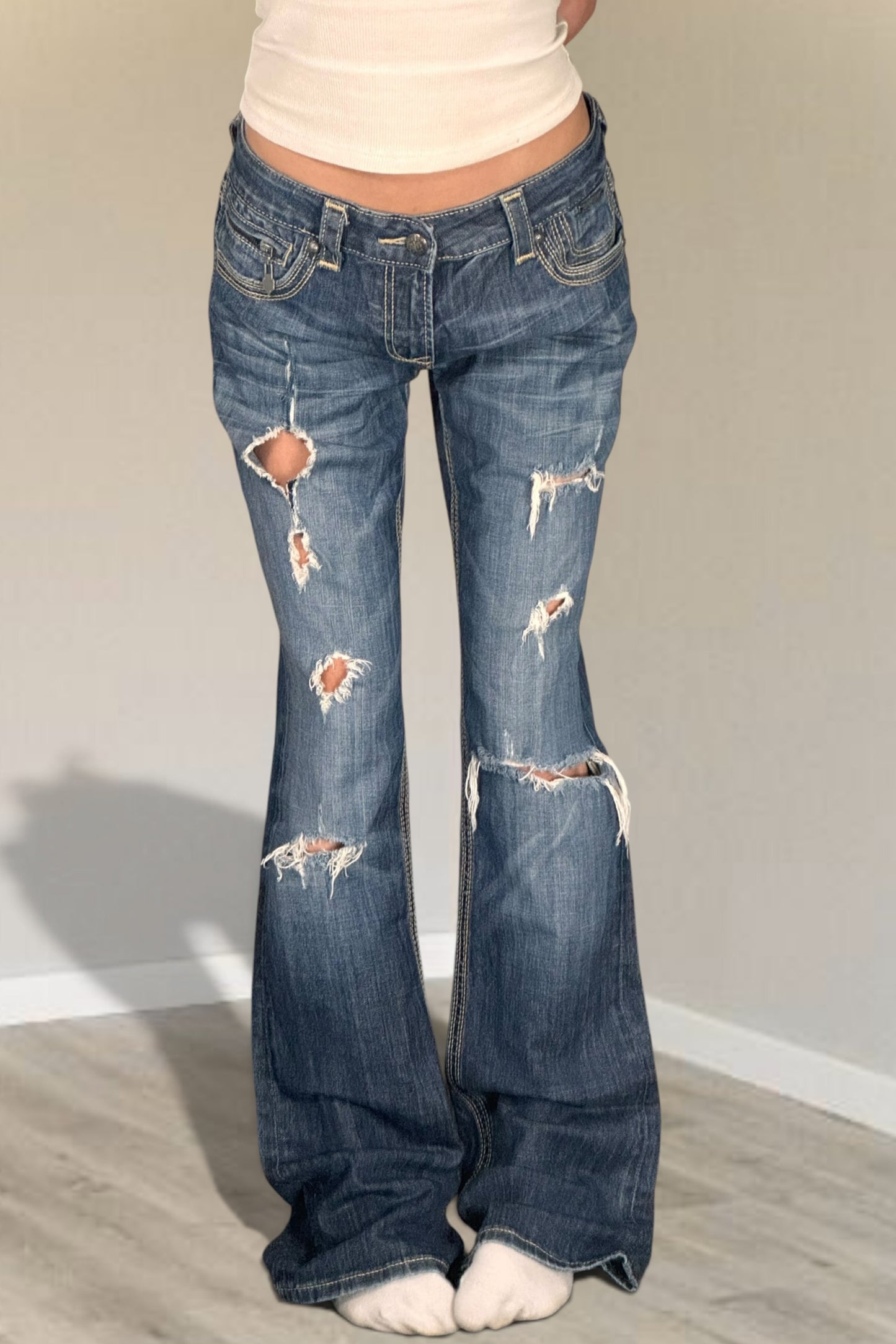Lågmidjade jeans stl: (kopia 184)
