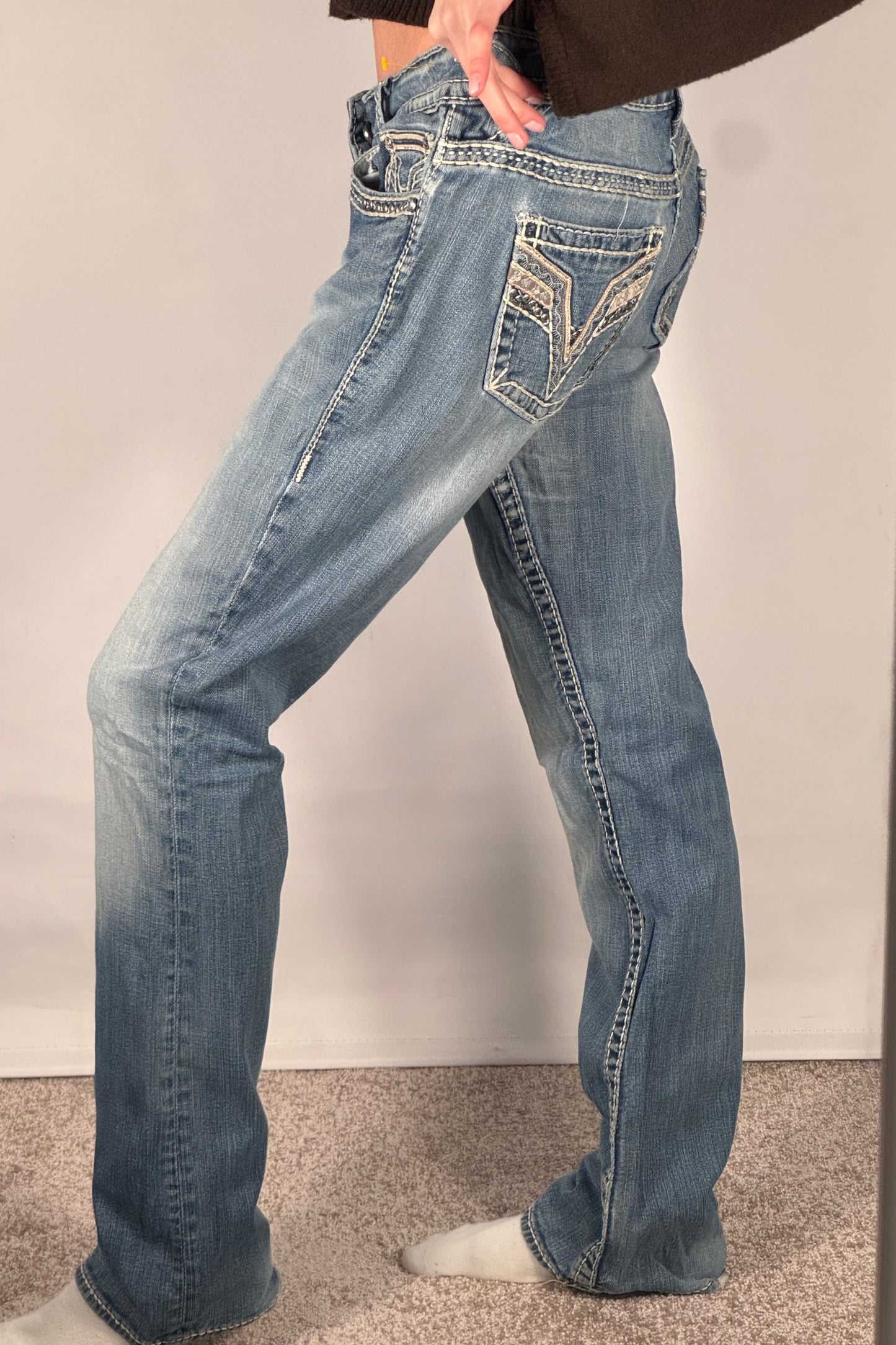 Jeans str: M