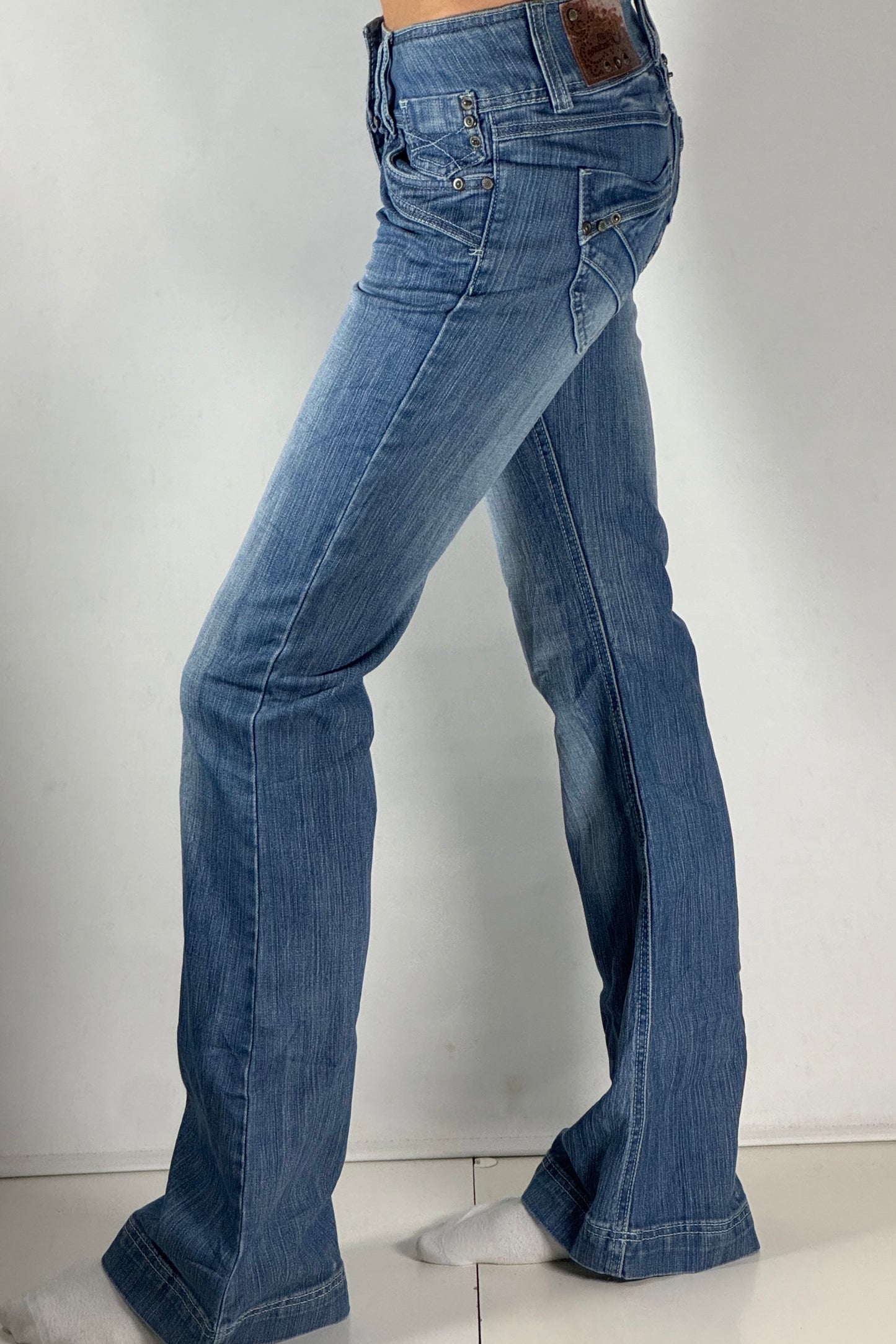 Lågmidjade jeans stl: XS