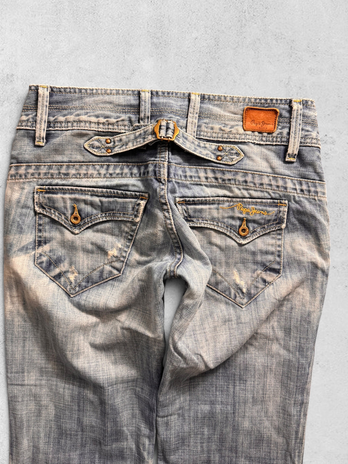 Lågmidjade jeans stl: S