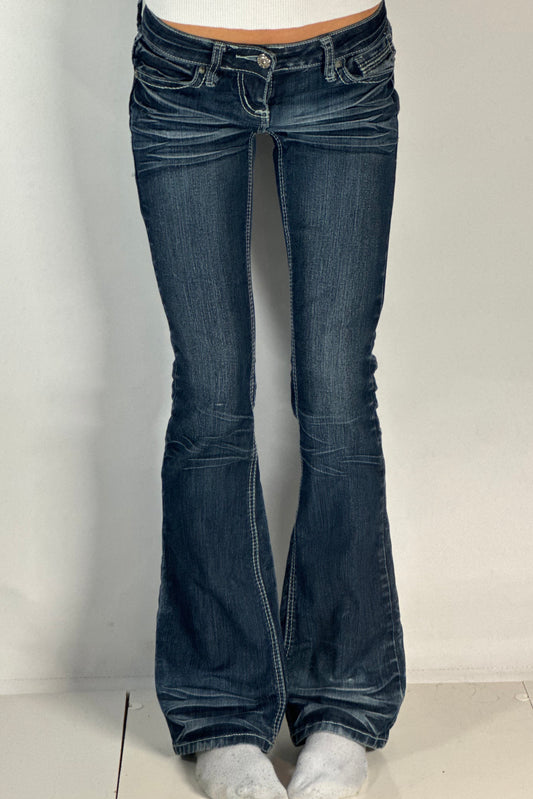 Lågmidjade jeans stl: XS