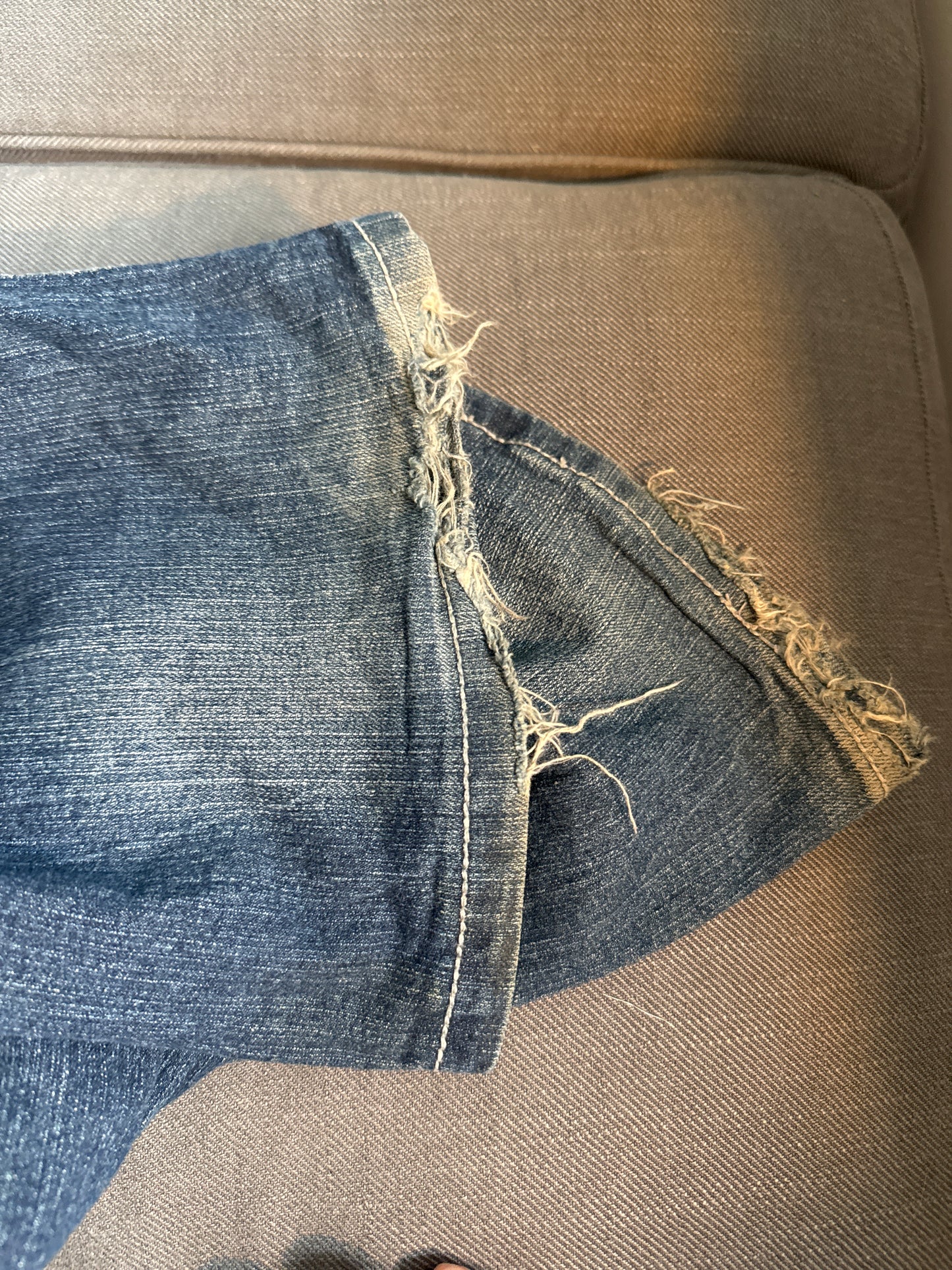 Lågmidjade jeans stl: XL