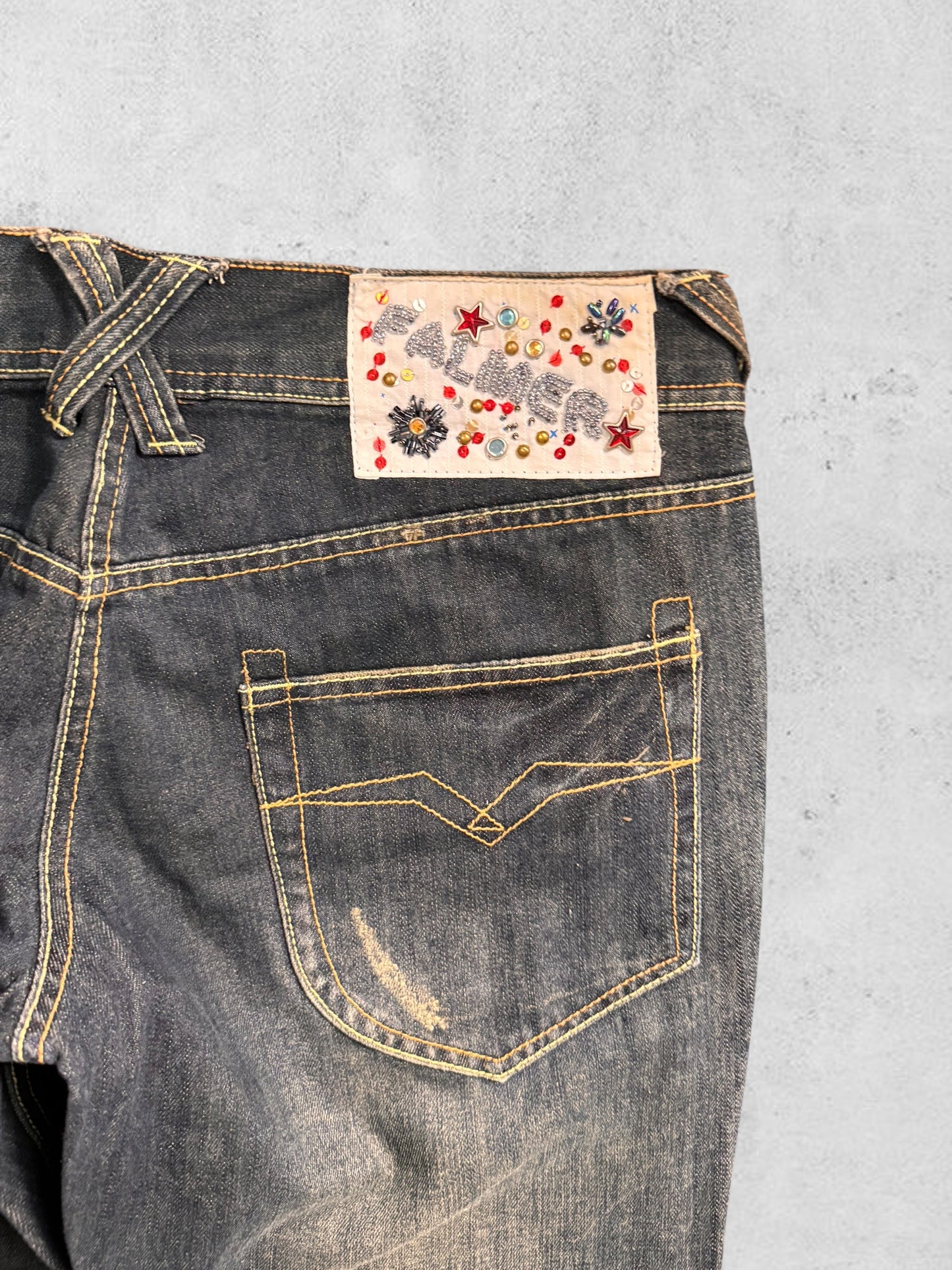 Lågmidjade jeans stl: L