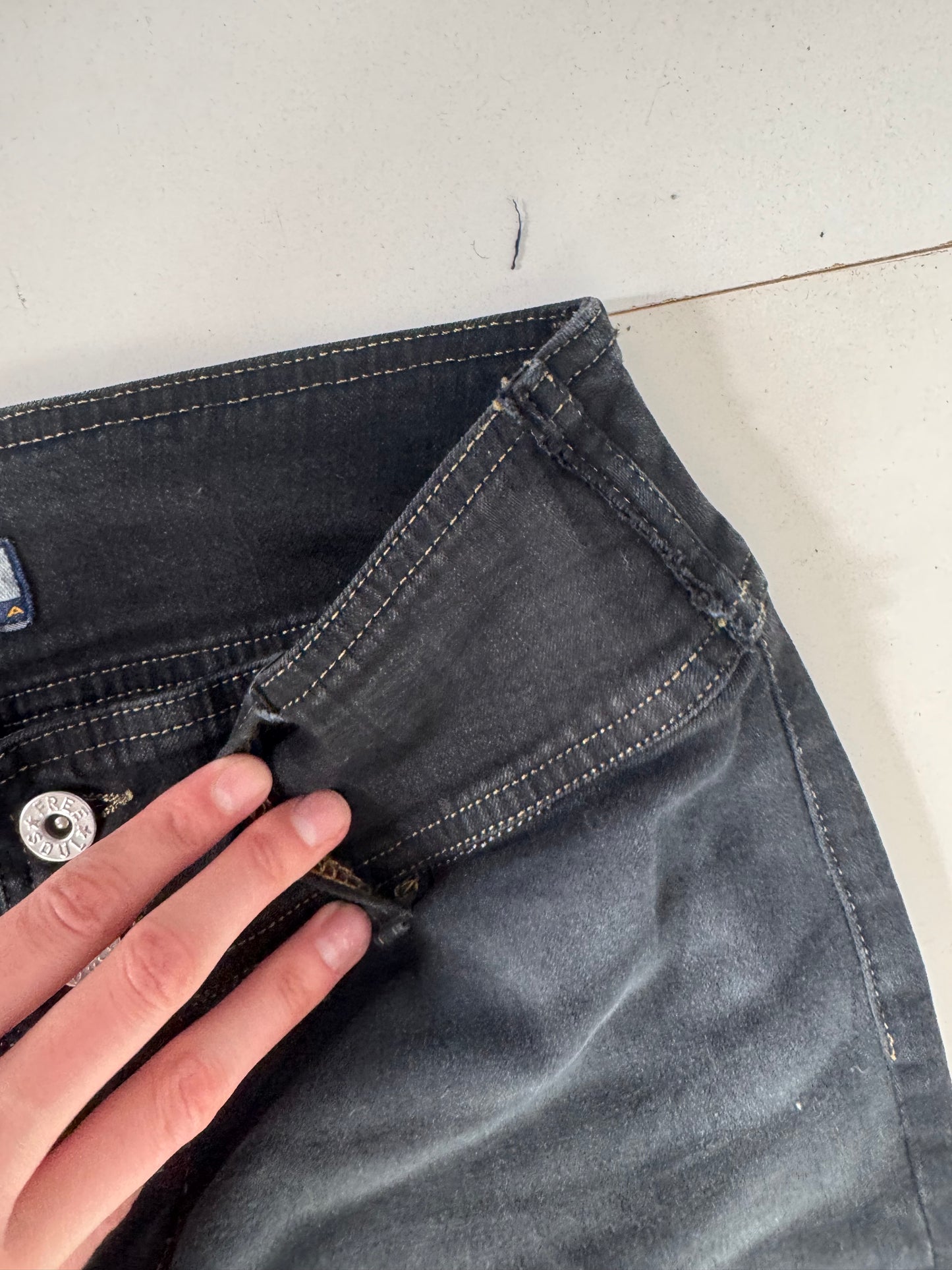 Lågmidjade jeans stl: XS