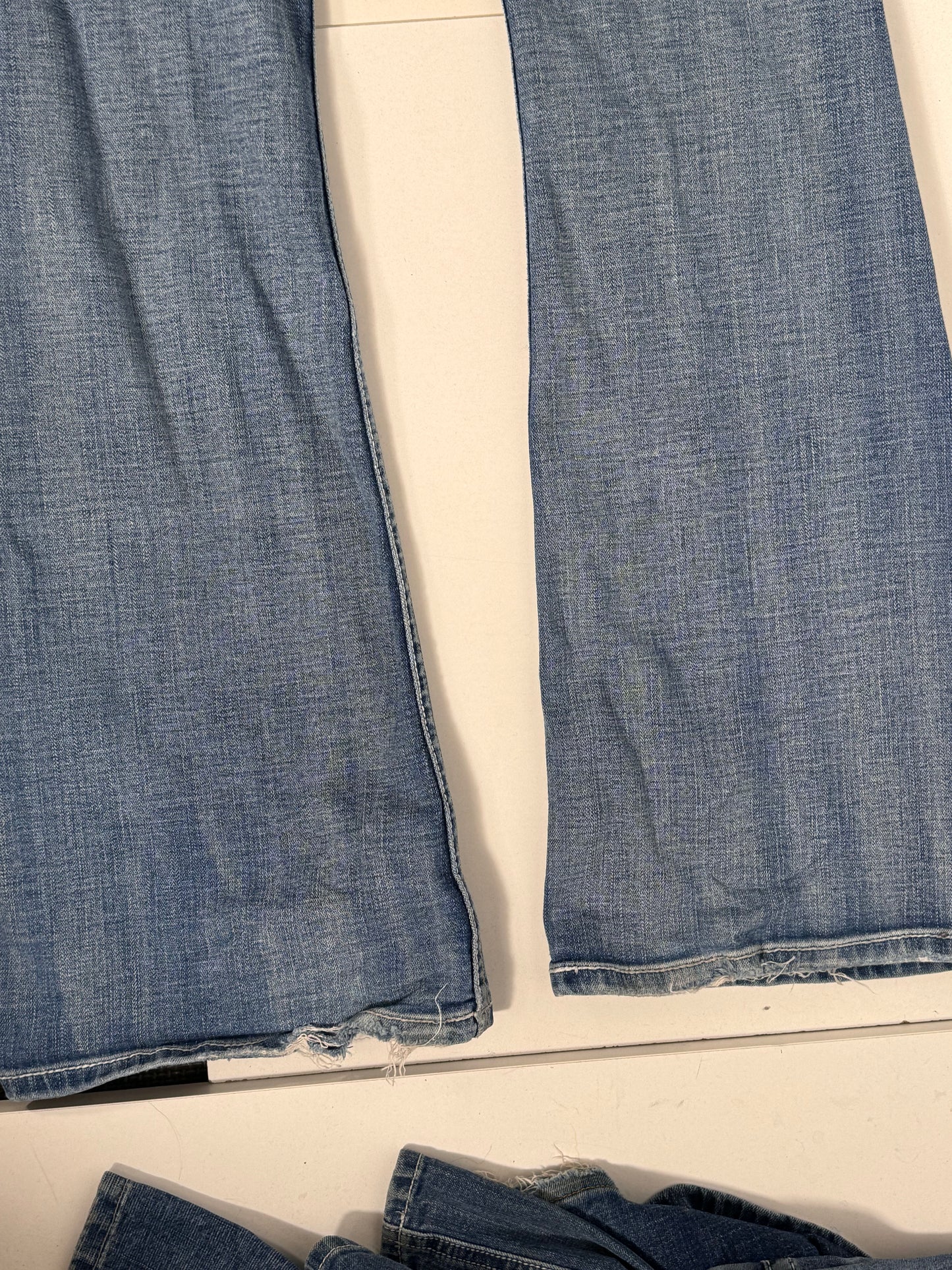 Lavtaljede jeans str: S