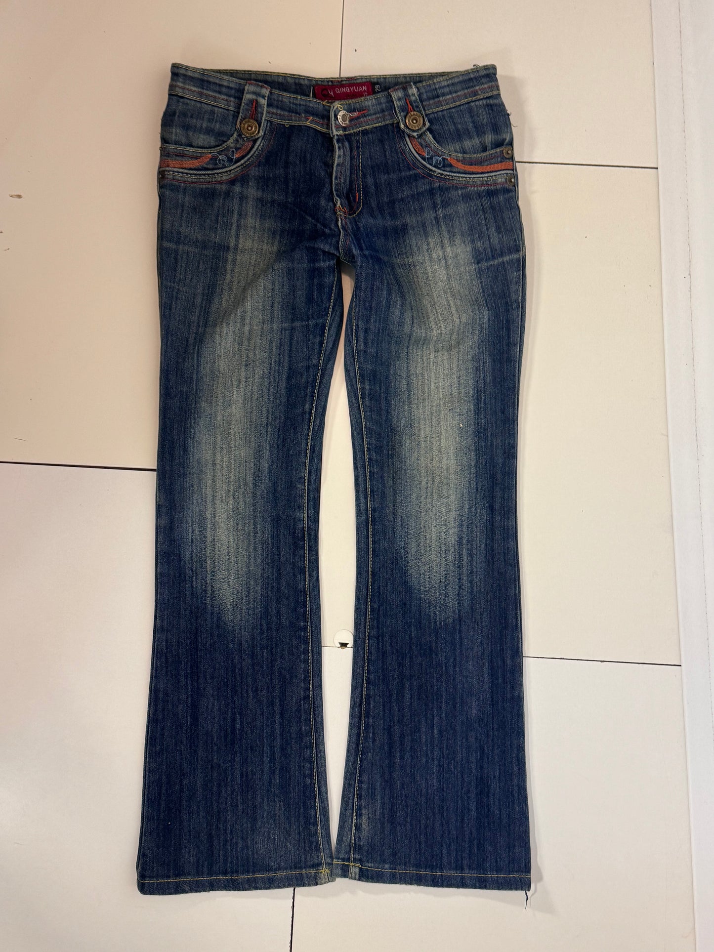 Lågmidjade jeans stl: S