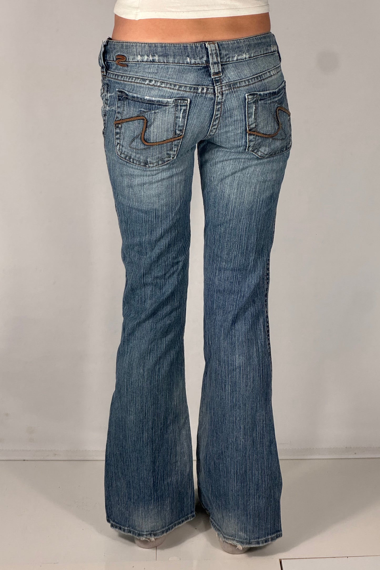 Lågmidjade jeans stl: S