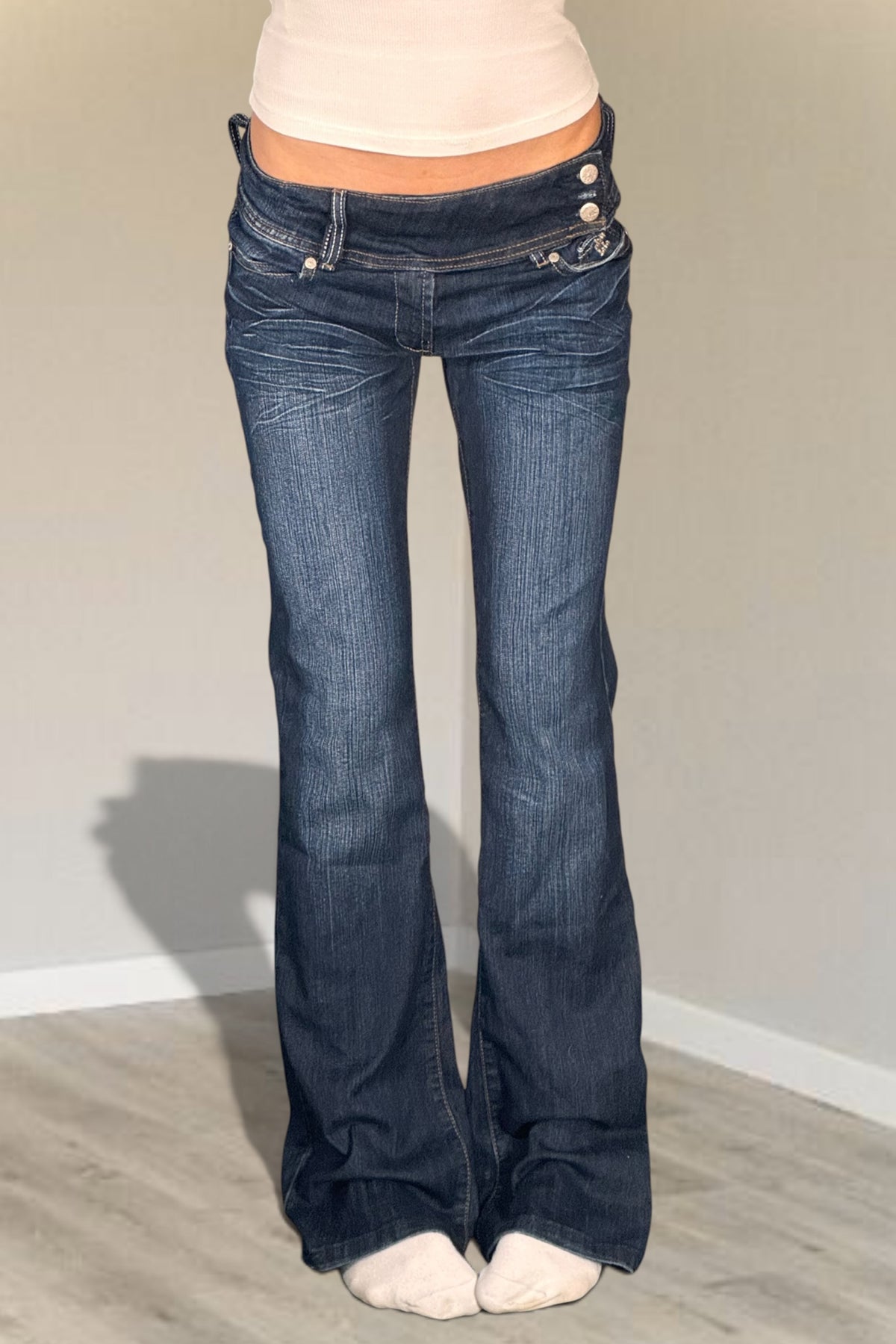Lågmidjade jeans stl: S