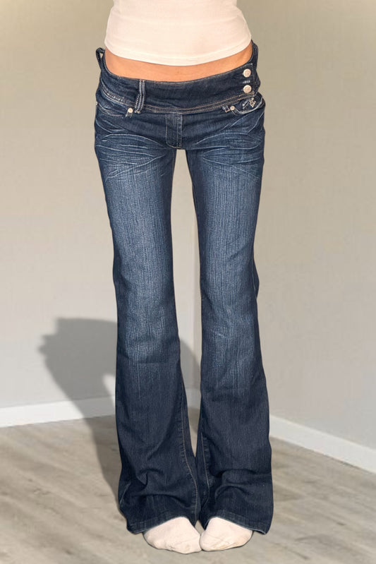 Lågmidjade jeans stl: S