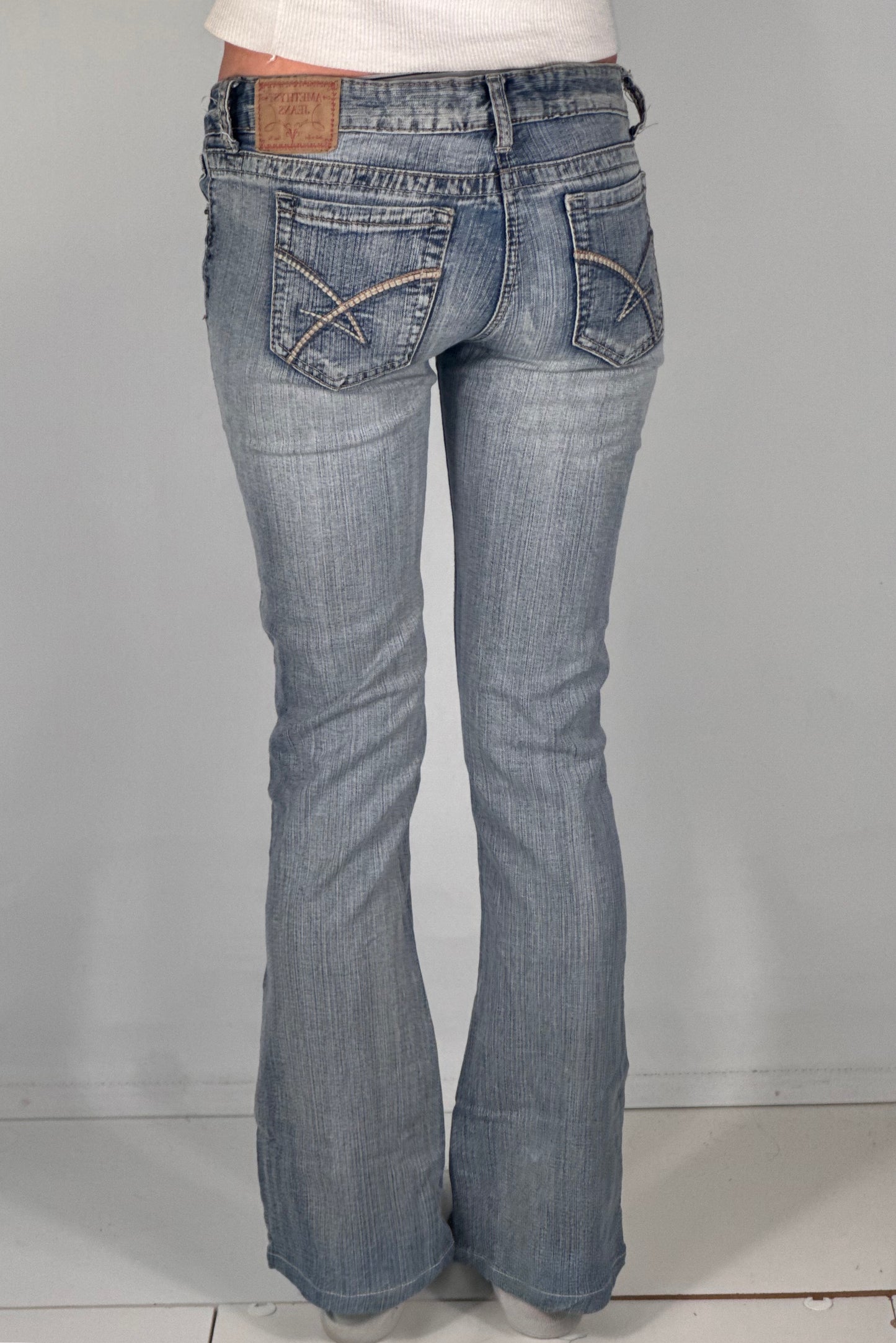 Lågmidjade jeans stl: XS