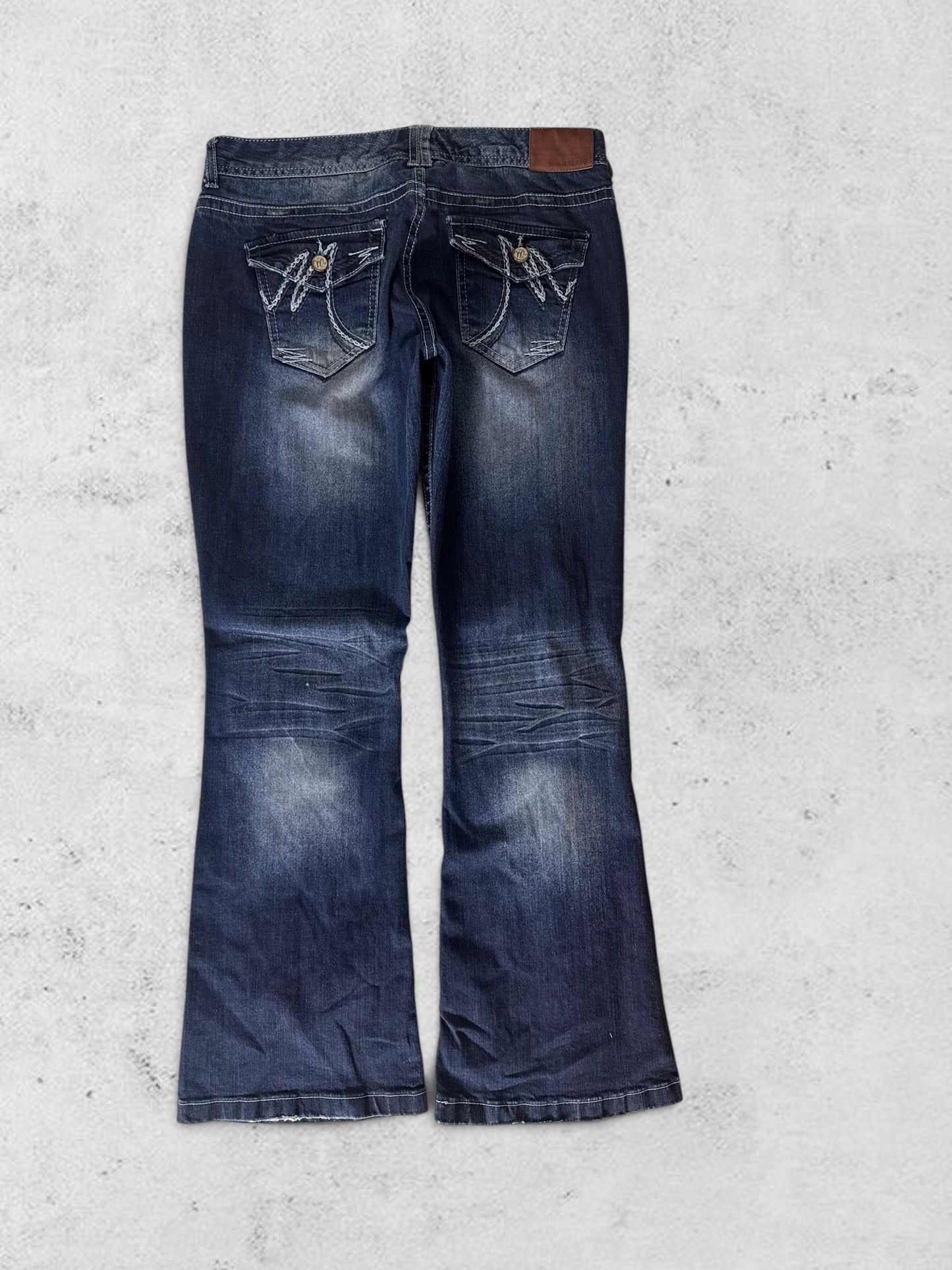 Lågmidjade jeans stl: M