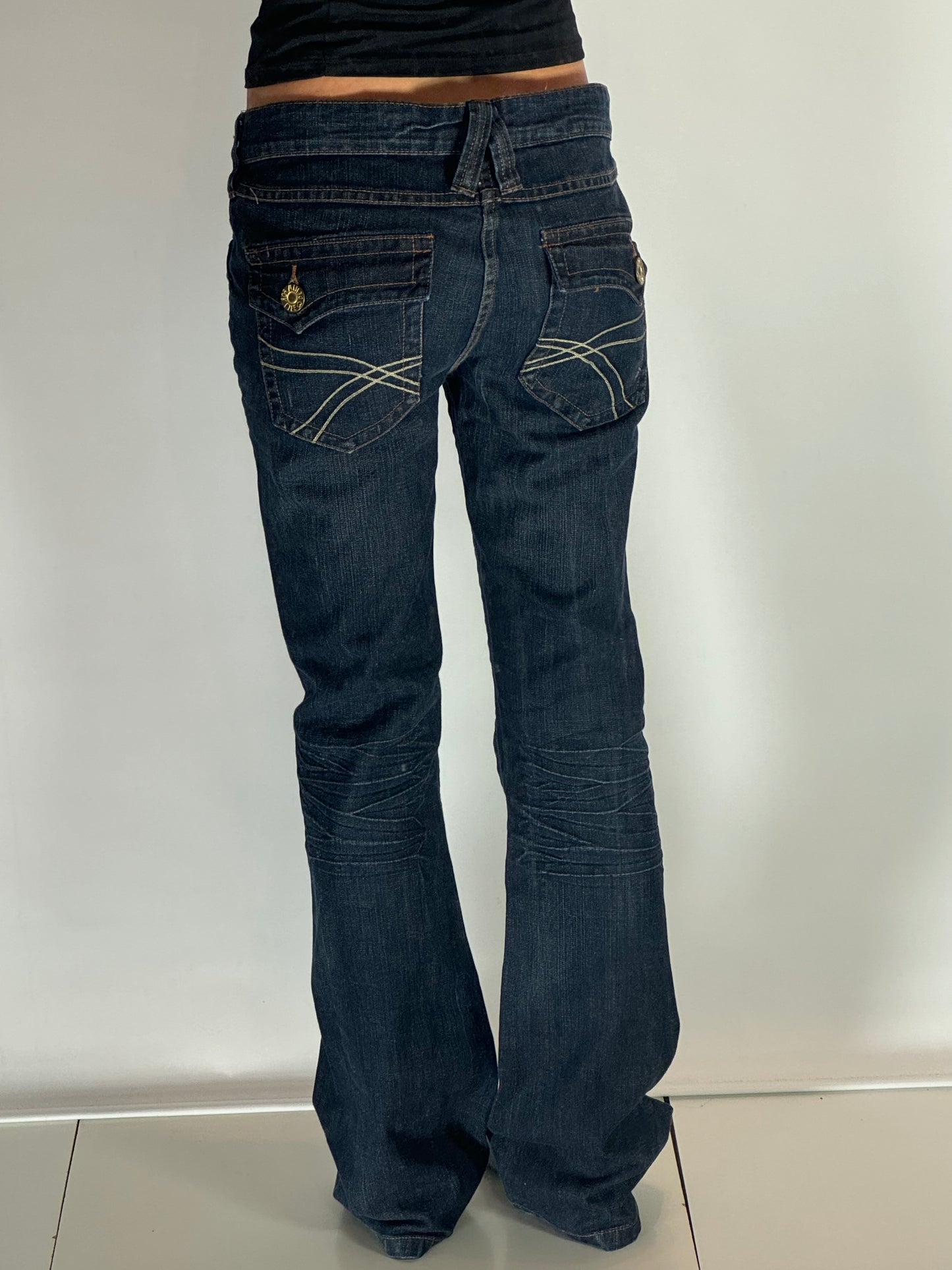 Lågmidjade jeans stl: M