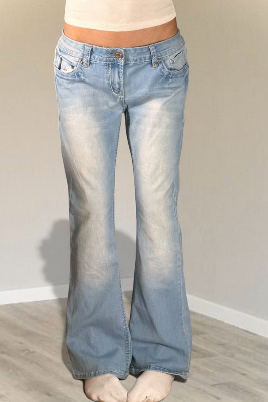 Lågmidjade jeans stl: L