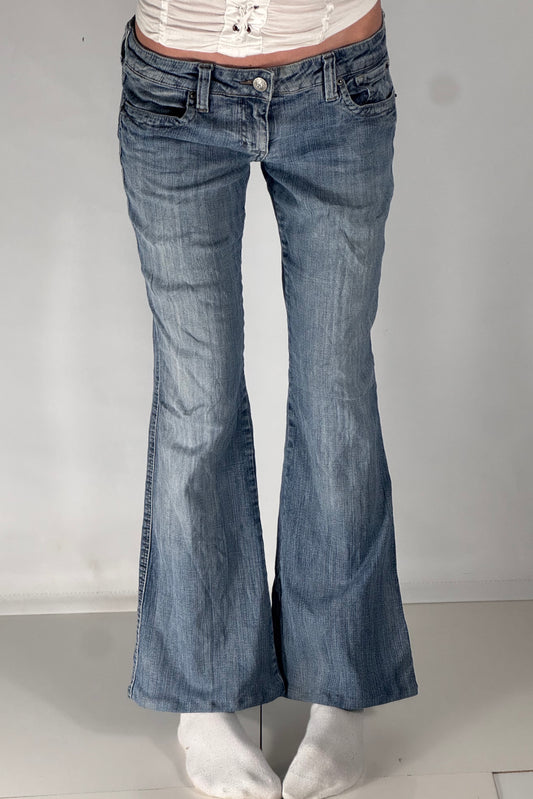 Lågmidjade jeans stl: S