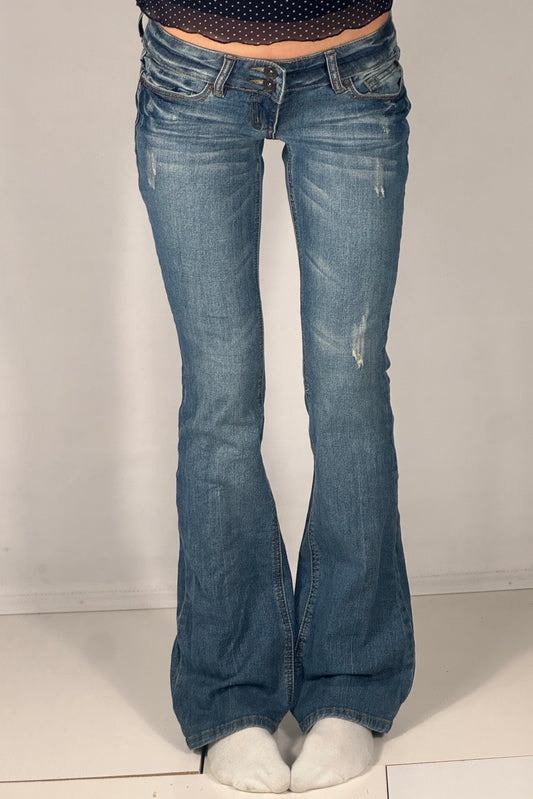 Lavlivede jeans str: XXS