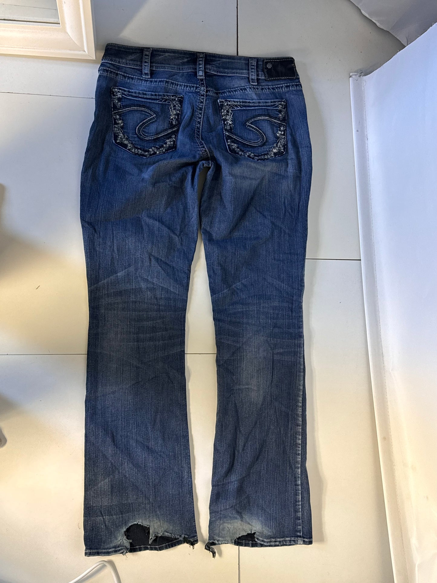 Lågmidjade jeans stl: L