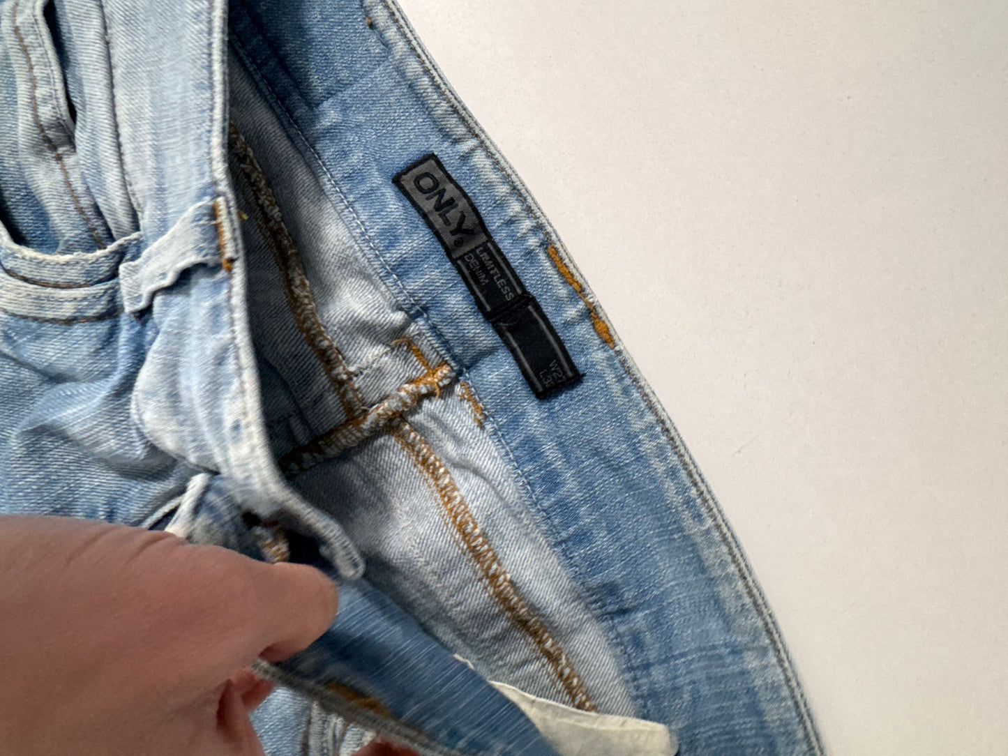 Lågmidjade jeans stl: S